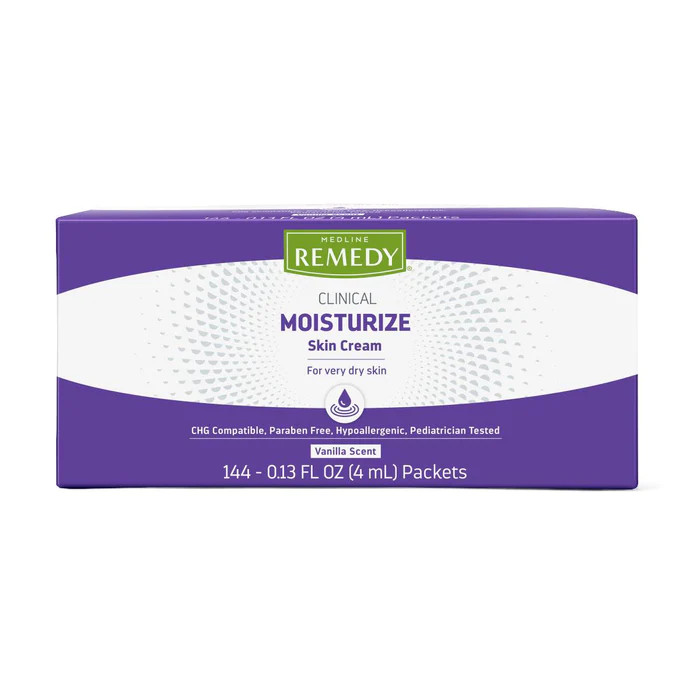 Medline Remedy Specialized Moisturize Skin Cream, Vanilla Scented