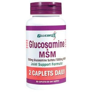 Glucoflex Glucosamine and MSM Supplement, 60 Tablets