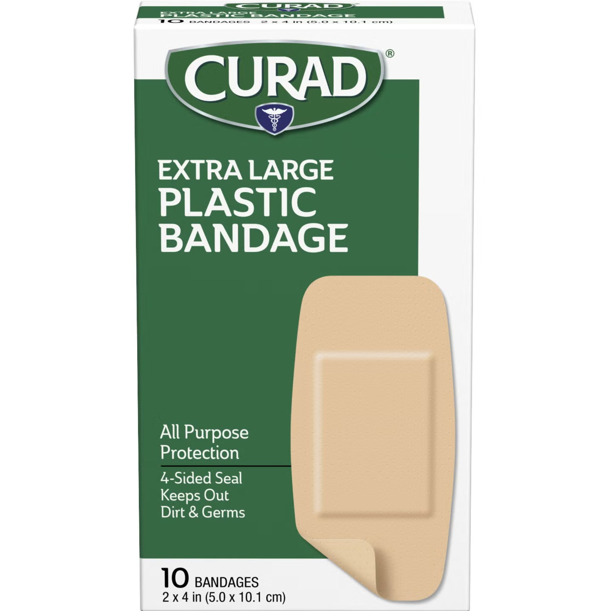 Curad Extra-Large Plastic Adhesive Bandages
