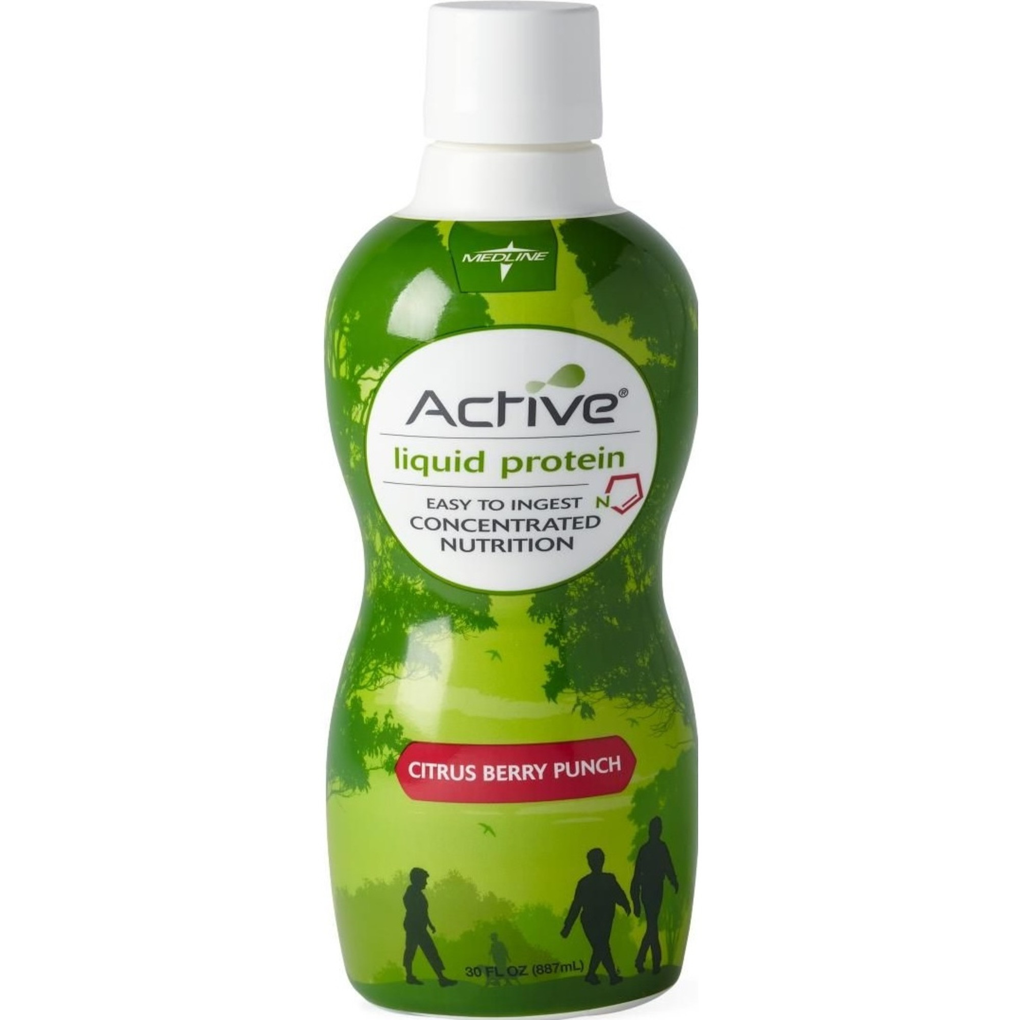 Active Liquid Protein Concentrated Nutritional Supplement, Berry Flavor