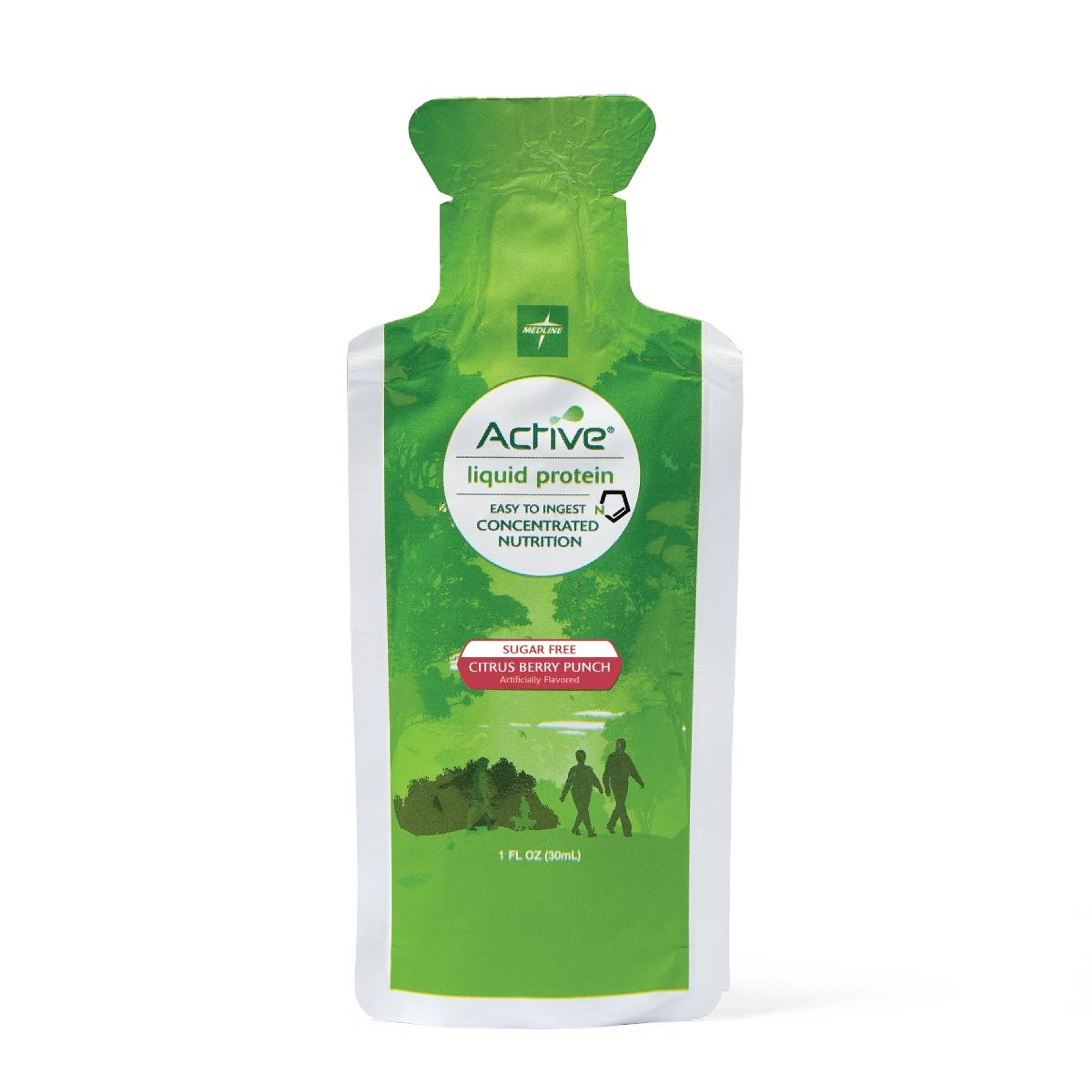 Active Liquid Protein Nutritional Supplement, Sugar-Free, Berry Flavor, 30 oz.