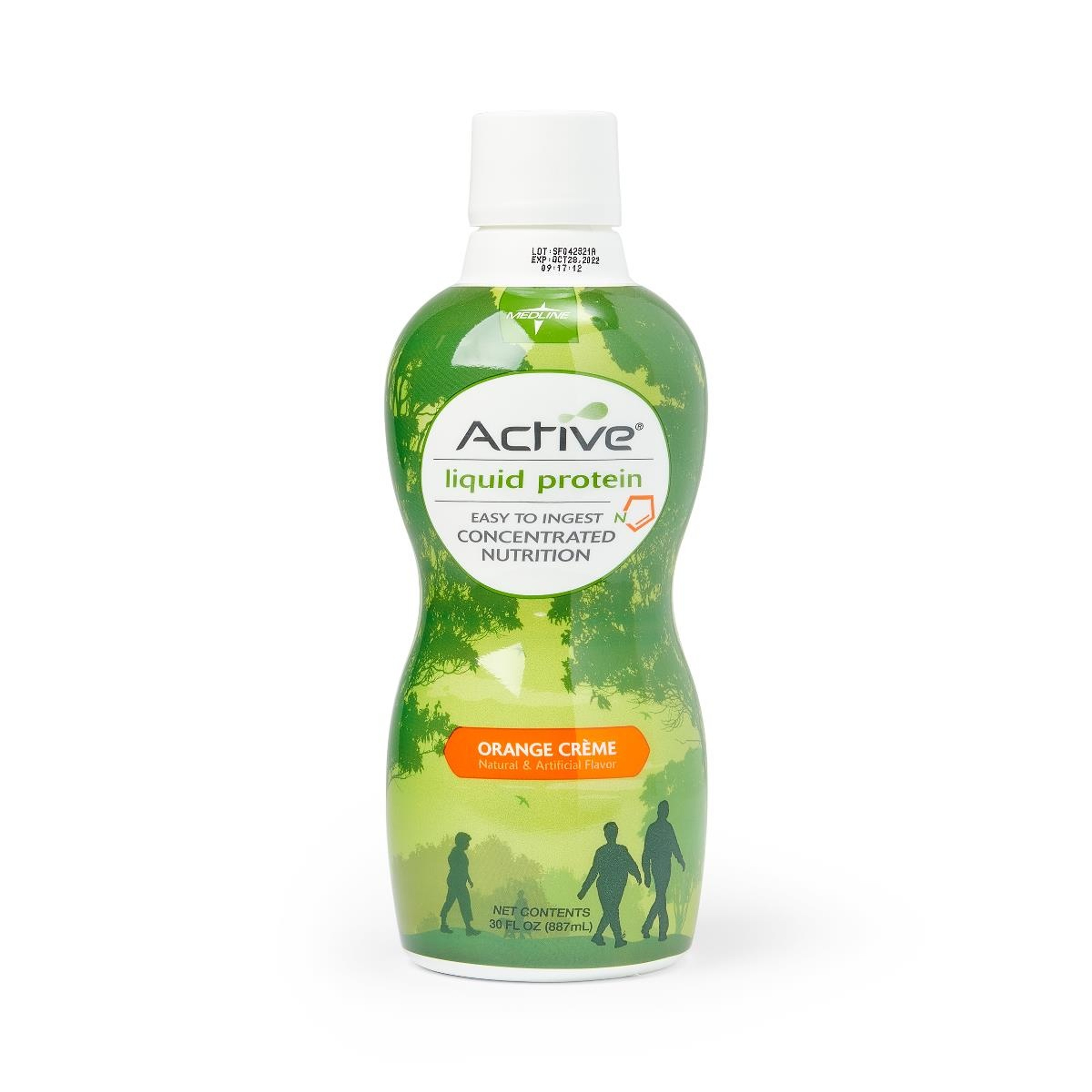 Active Liquid Protein Nutritional Supplement, Orange Flavor, 30 oz.