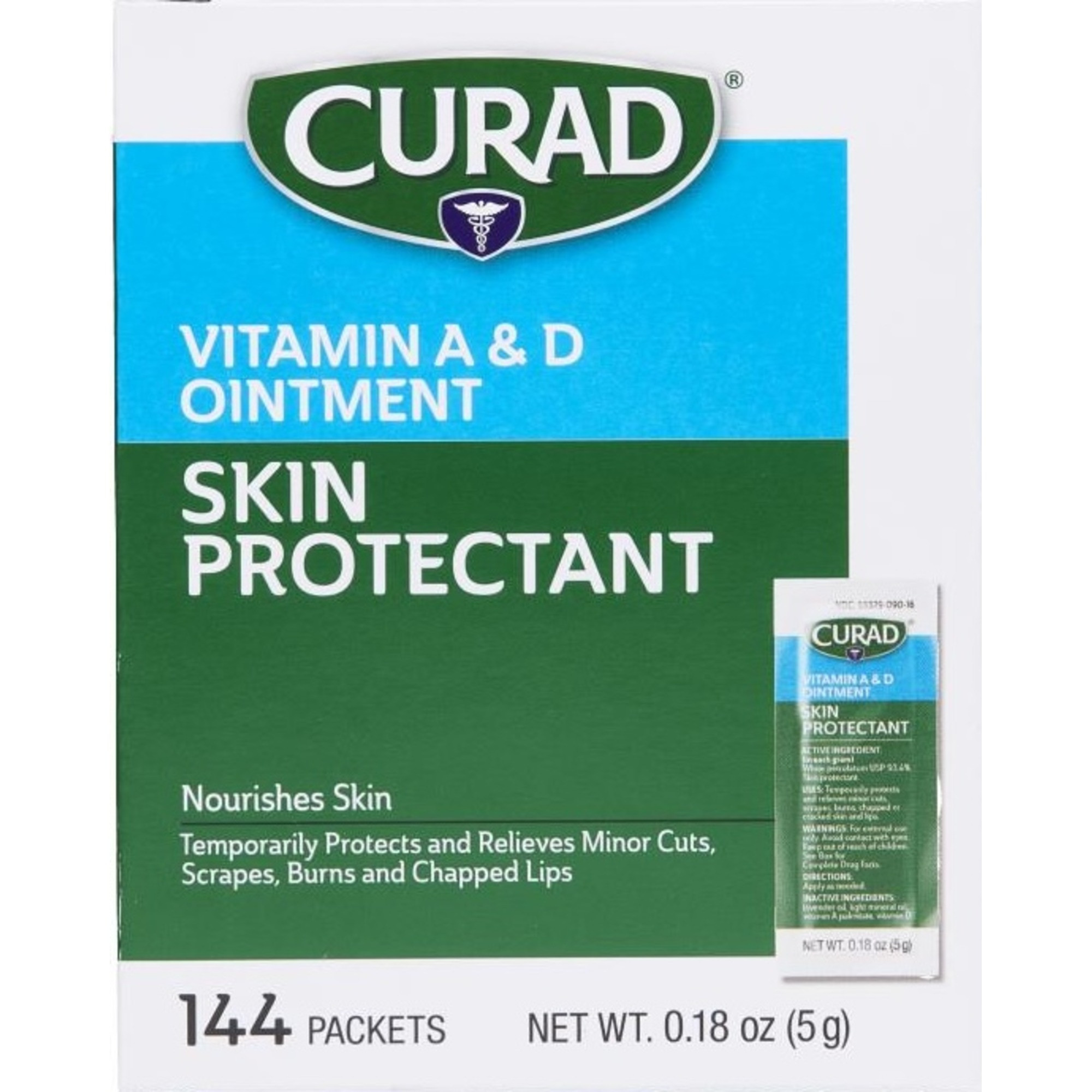 Curad Vitamin A and D Skin Protectant Ointment