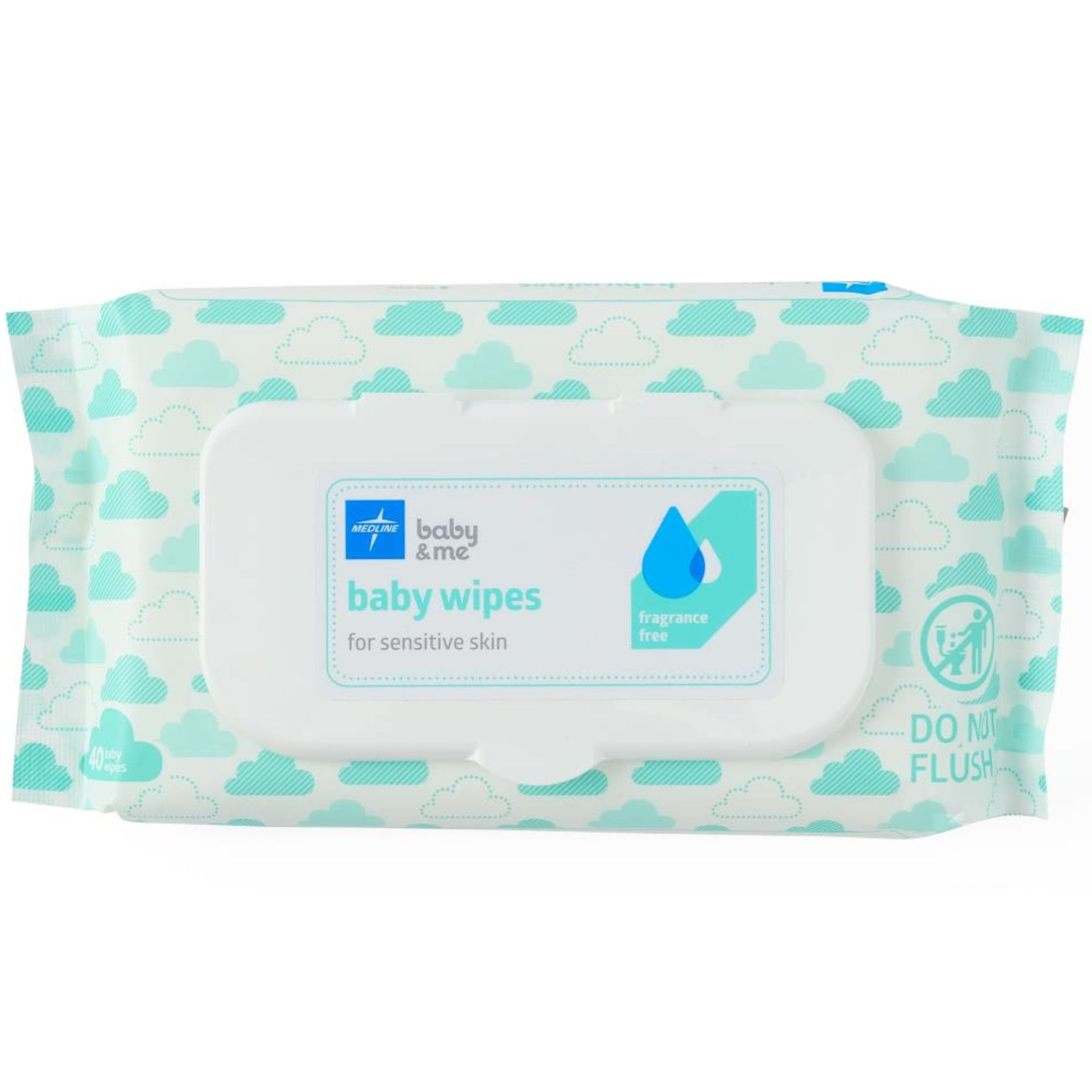 Medline Baby & Me Baby Wipes for Sensitive Skin