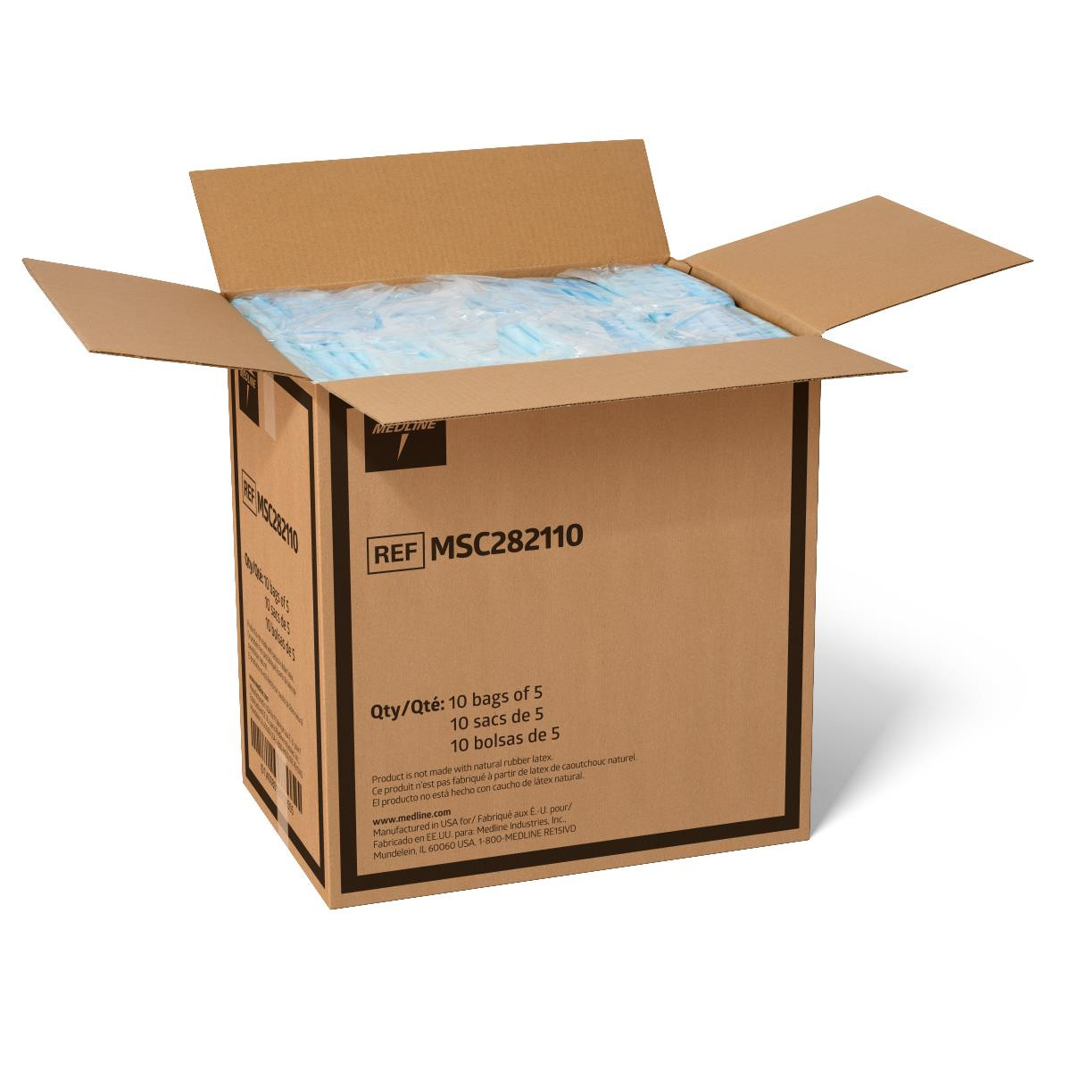 Medline Deluxe Disposable Quilted Underpads, Heavy Absorbency