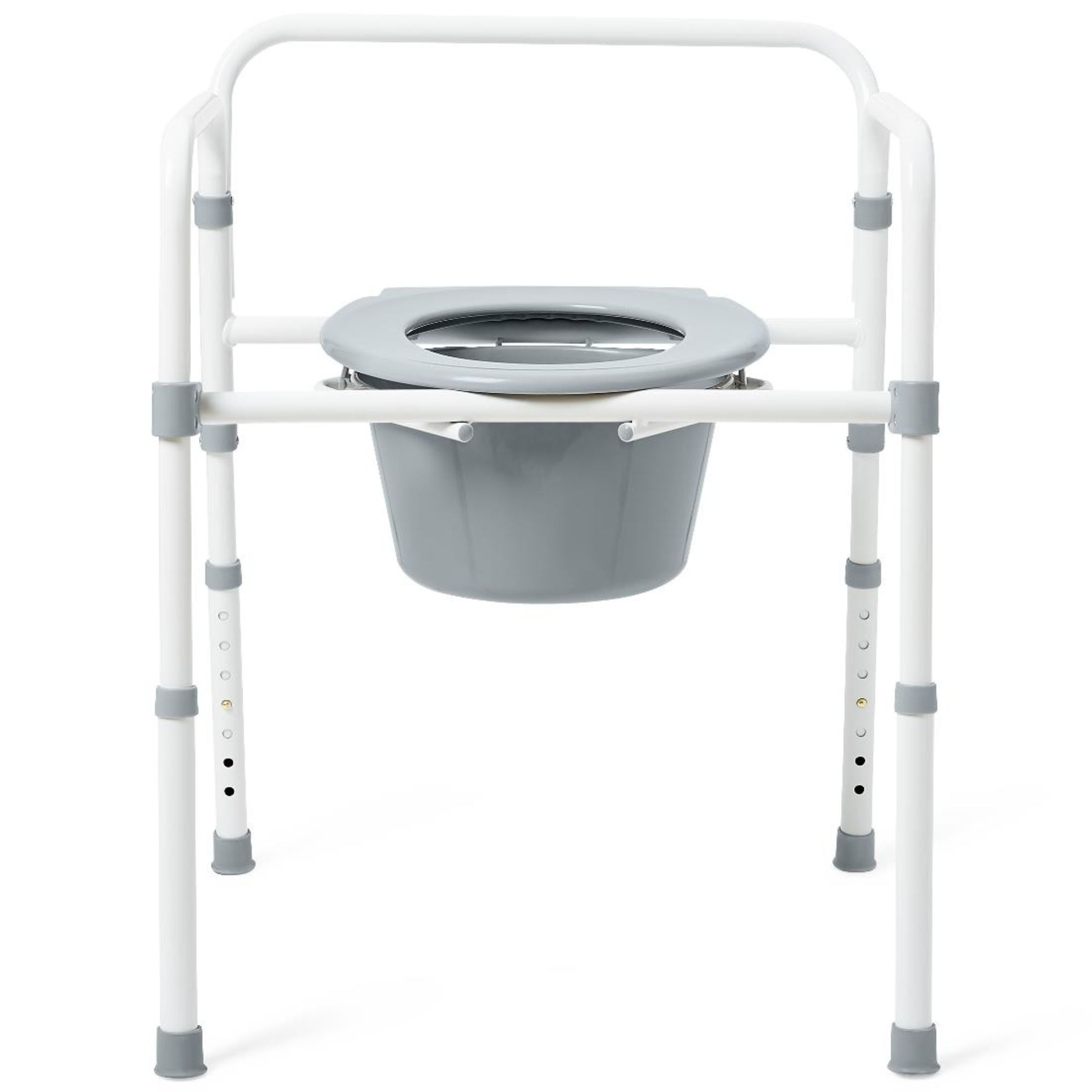 Medline 3-in-1 Economy Steel Folding Commode