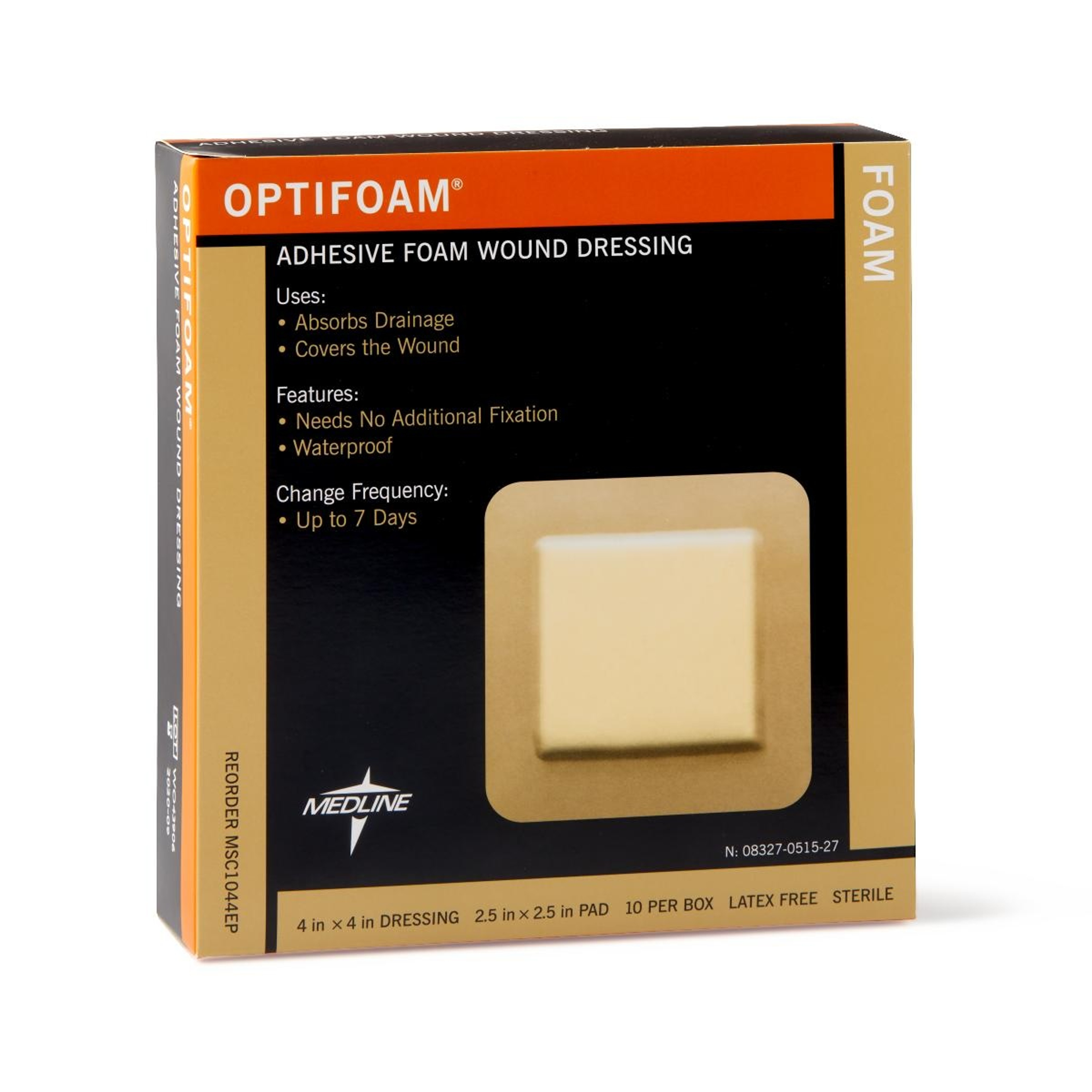 Medline Optifoam Adhesive Foam Wound Dressing