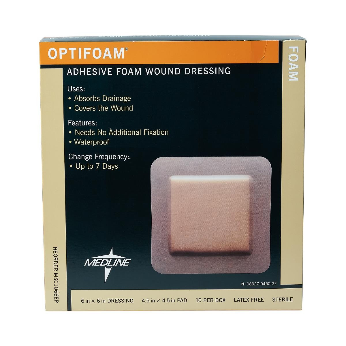 Medline Optifoam Adhesive Foam Wound Dressing