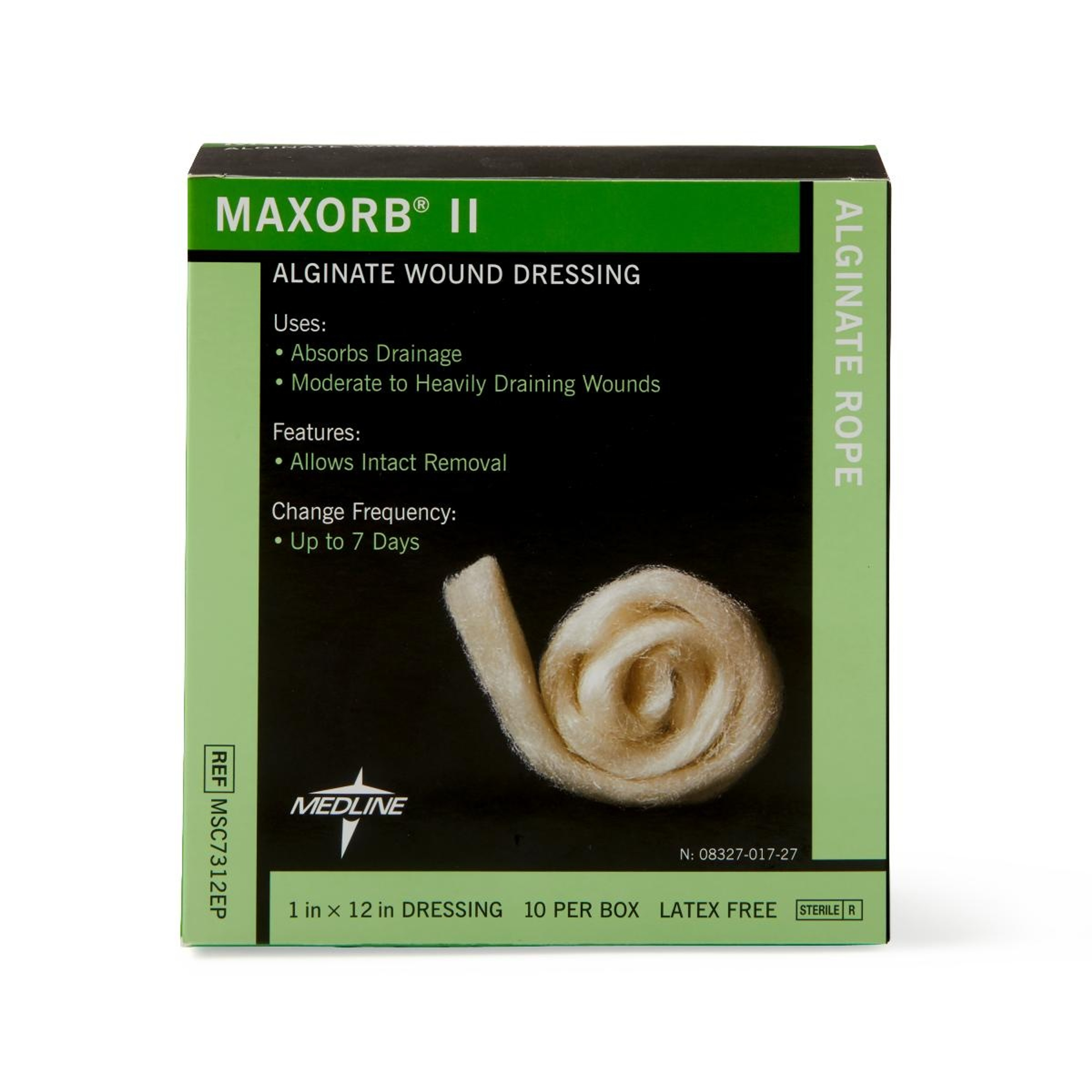 Medline Maxorb II Alginate Dressing Rope