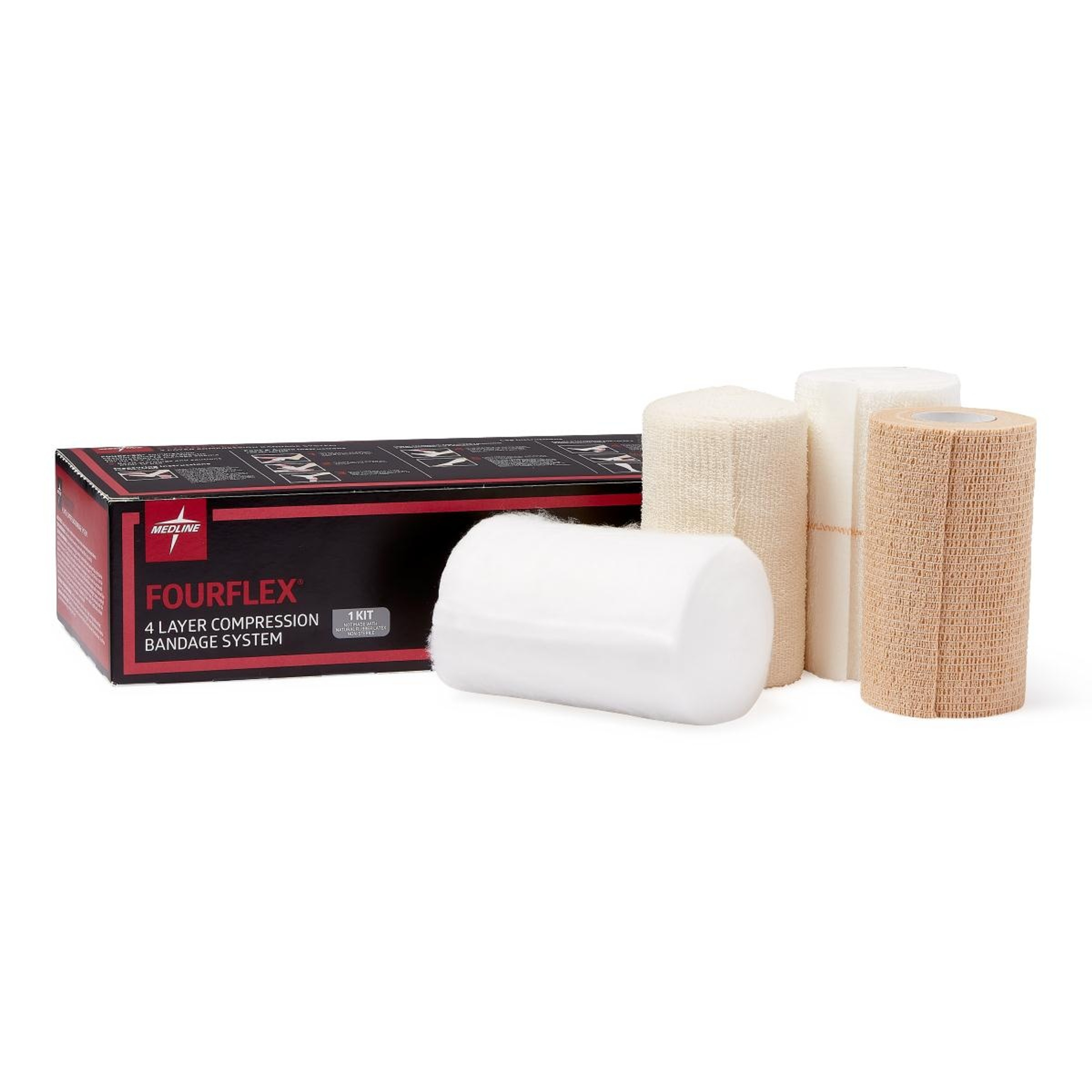 Medline Fourflex 4-Layer Compression Bandage System