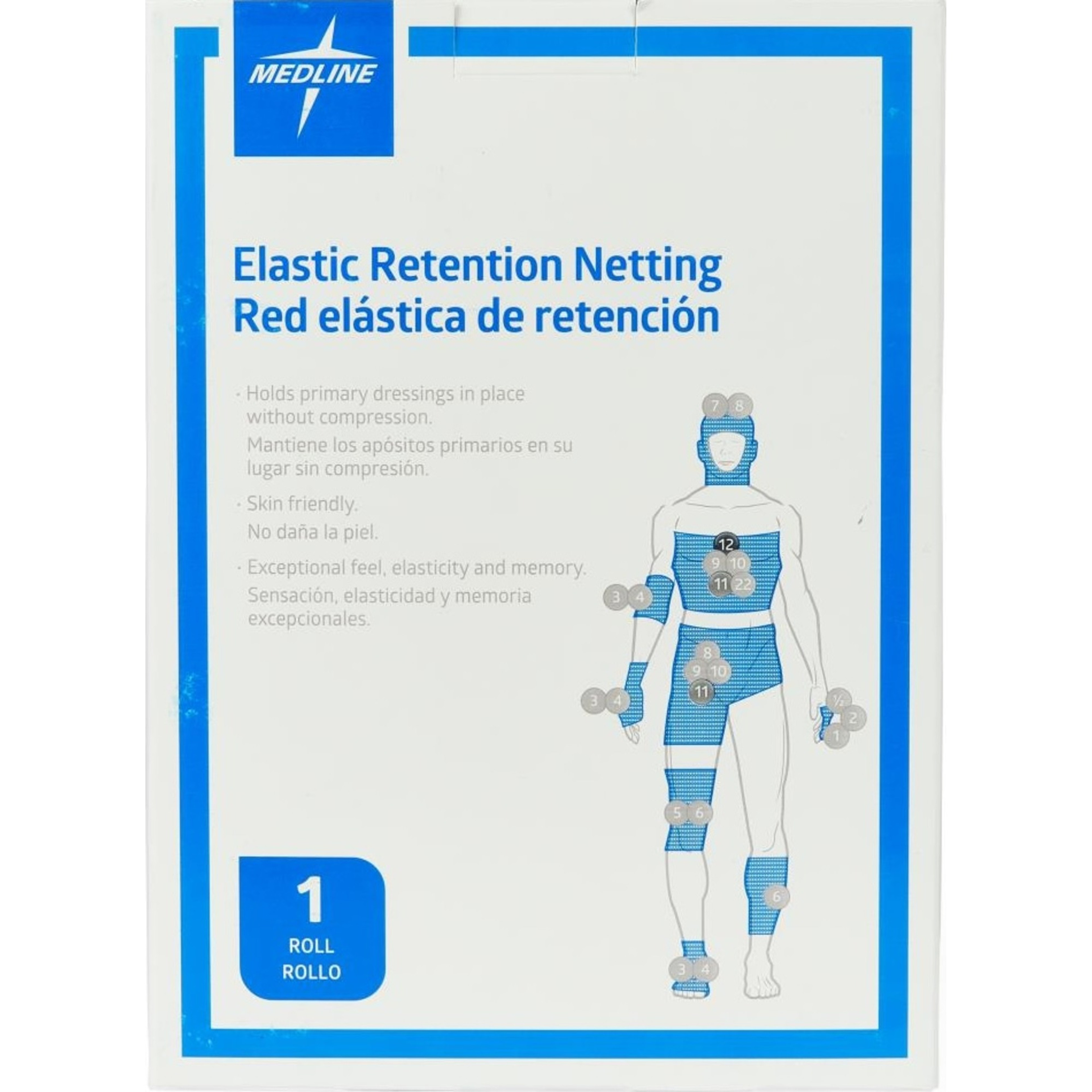 Medline Elastic Retention Netting