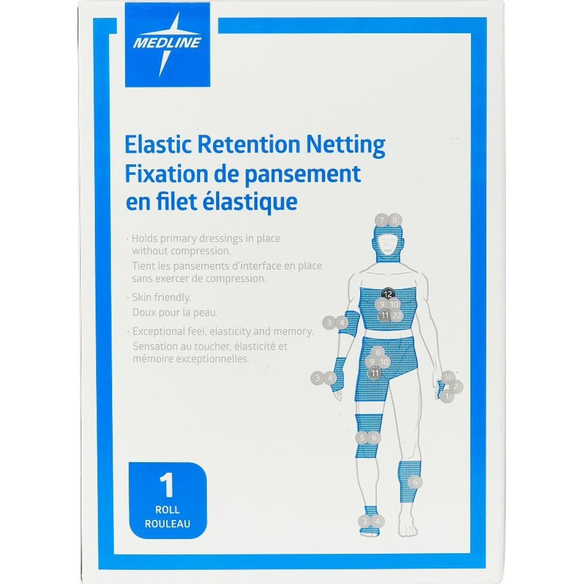 Medline Elastic Retention Netting
