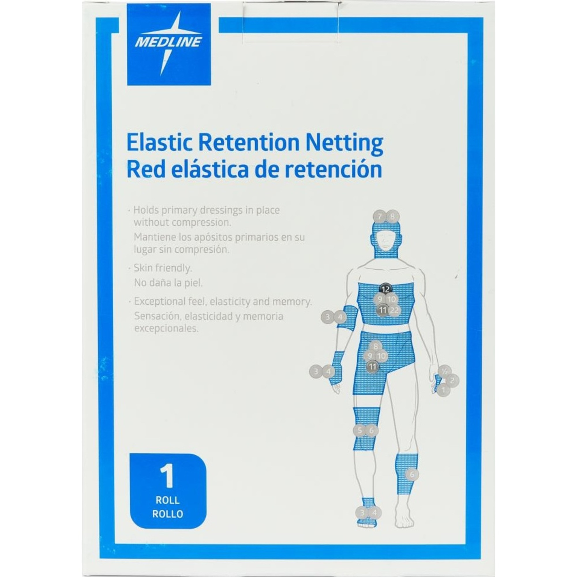Medline Elastic Retention Netting