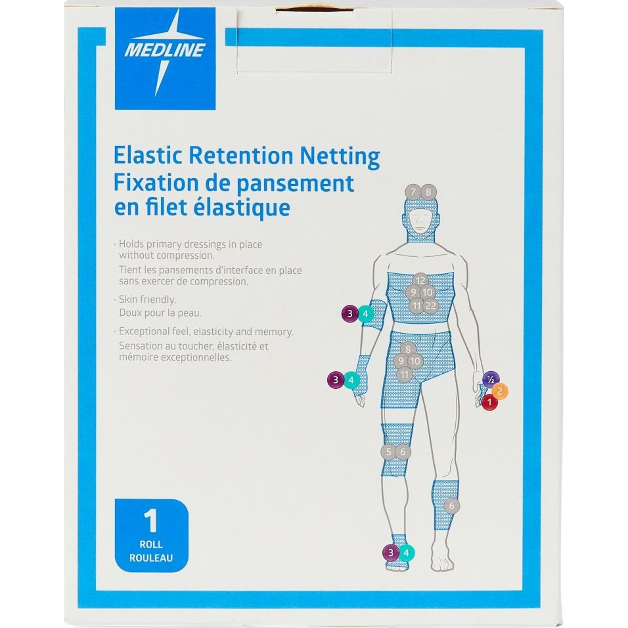 Medline Elastic Retention Netting
