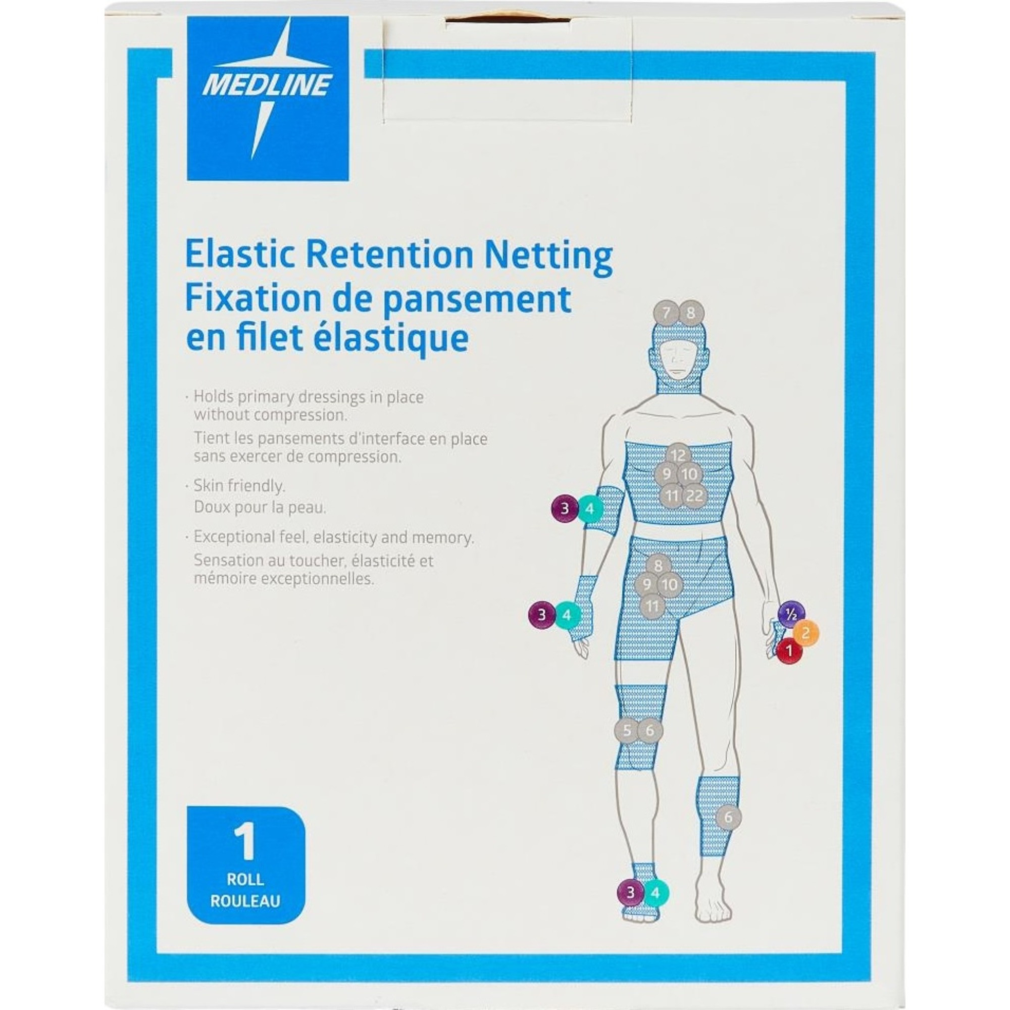 Medline Elastic Retention Netting