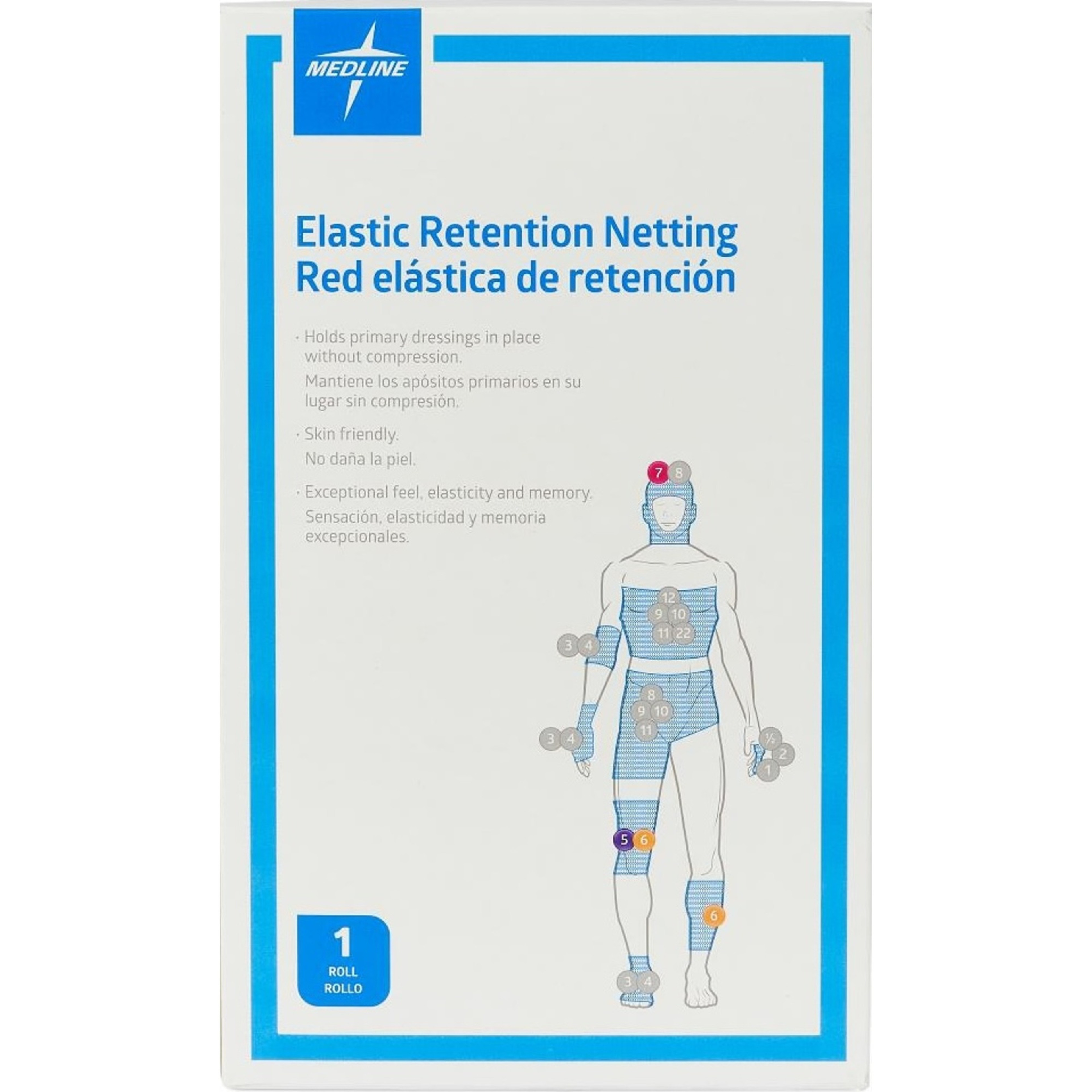 Medline Elastic Retention Netting