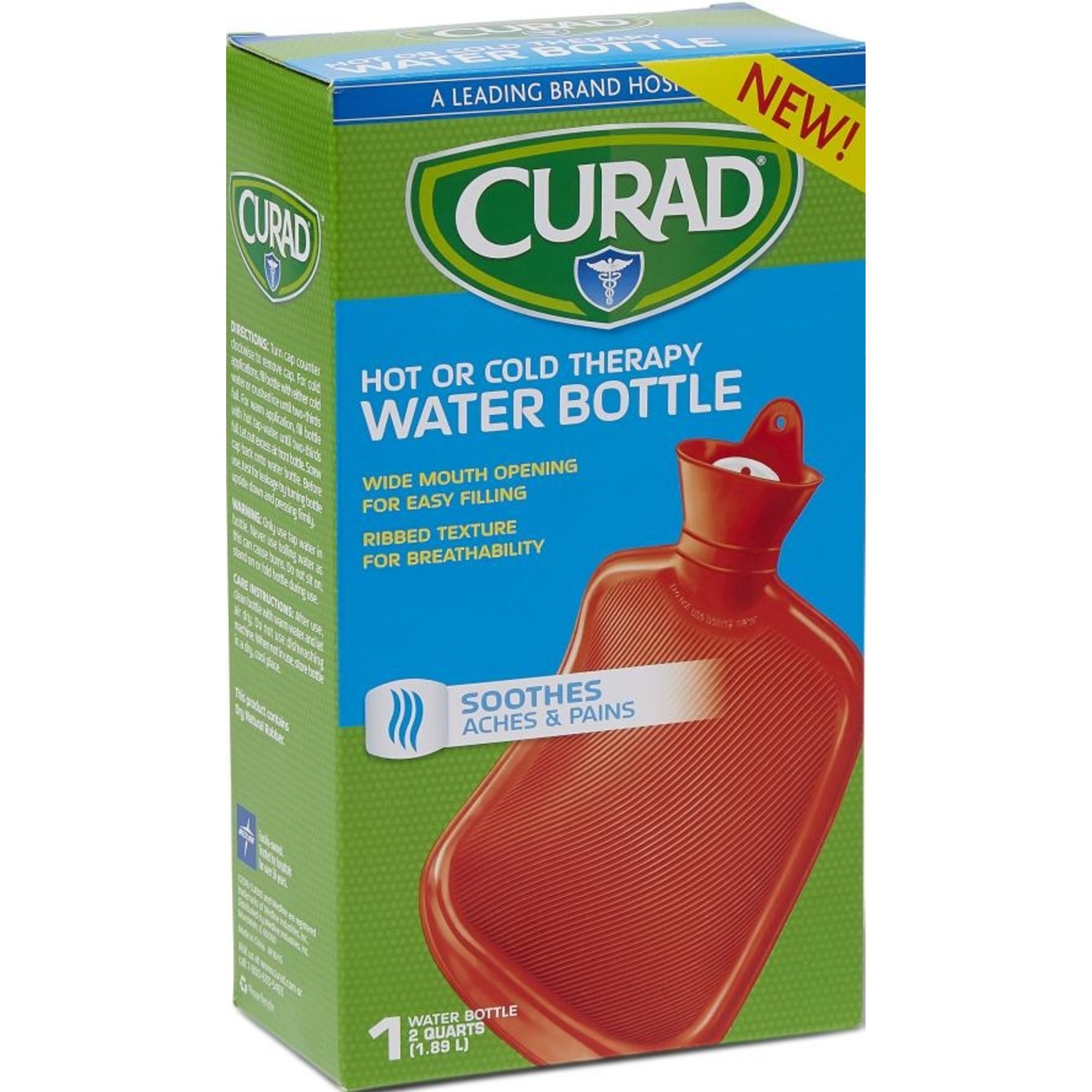 Curad Hot or Cold Therapy Water Bottle