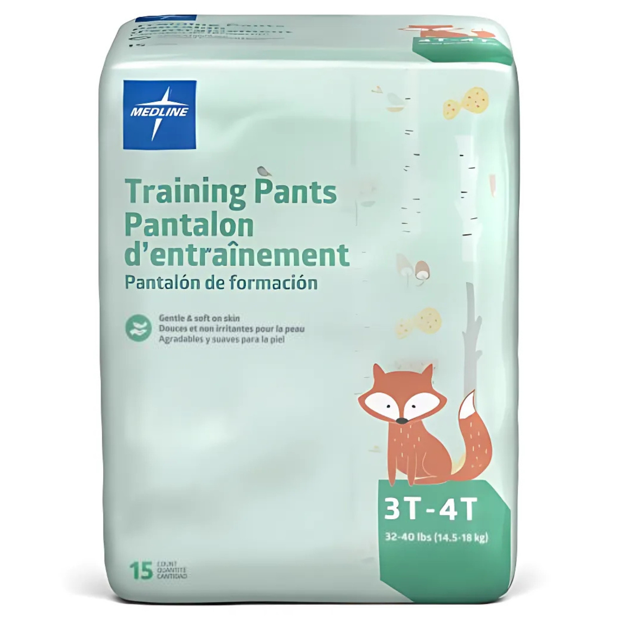 Medline Disposable Potty Training Pants, Heavy Absorbency