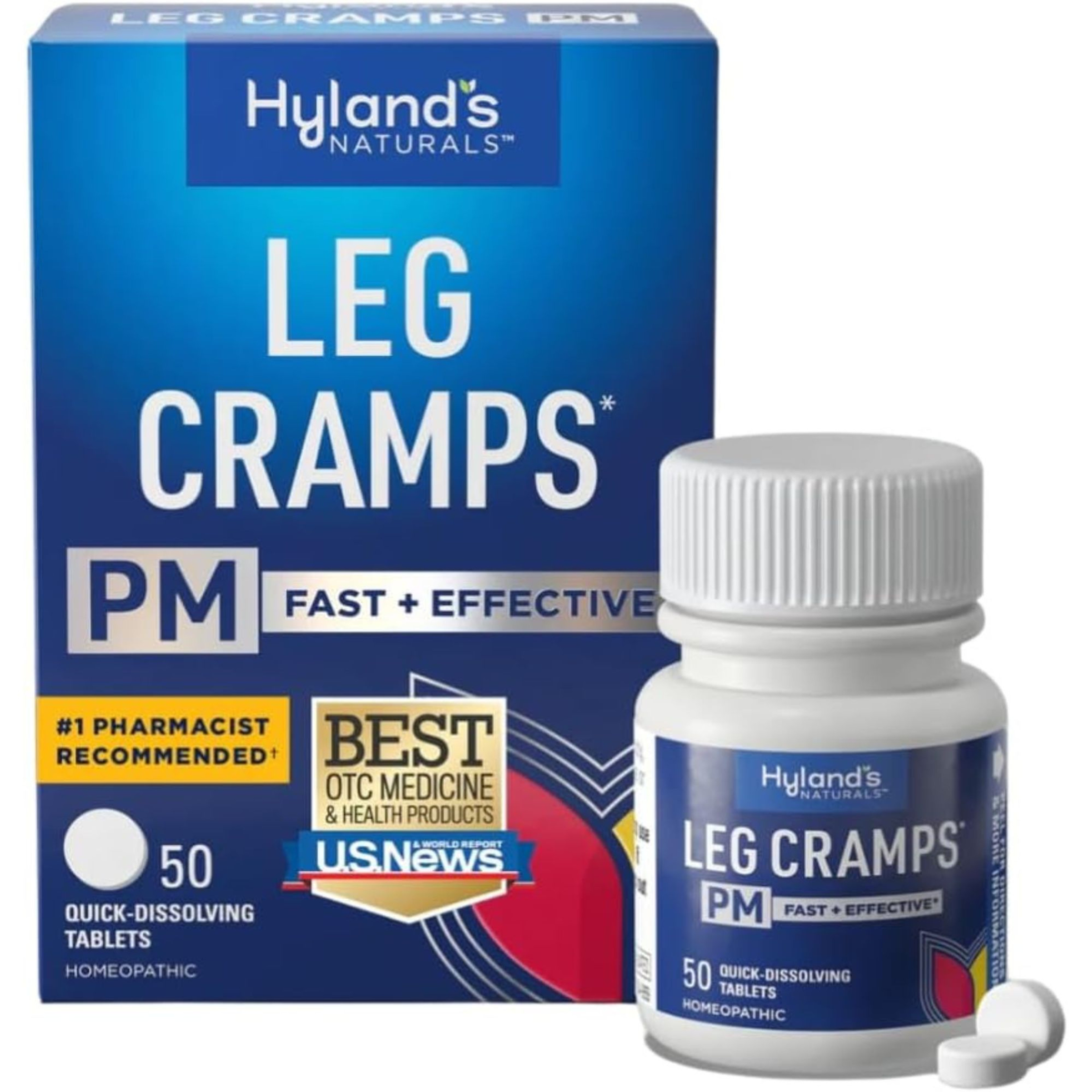 Hyland's Leg Cramps PM, 50 Tablets