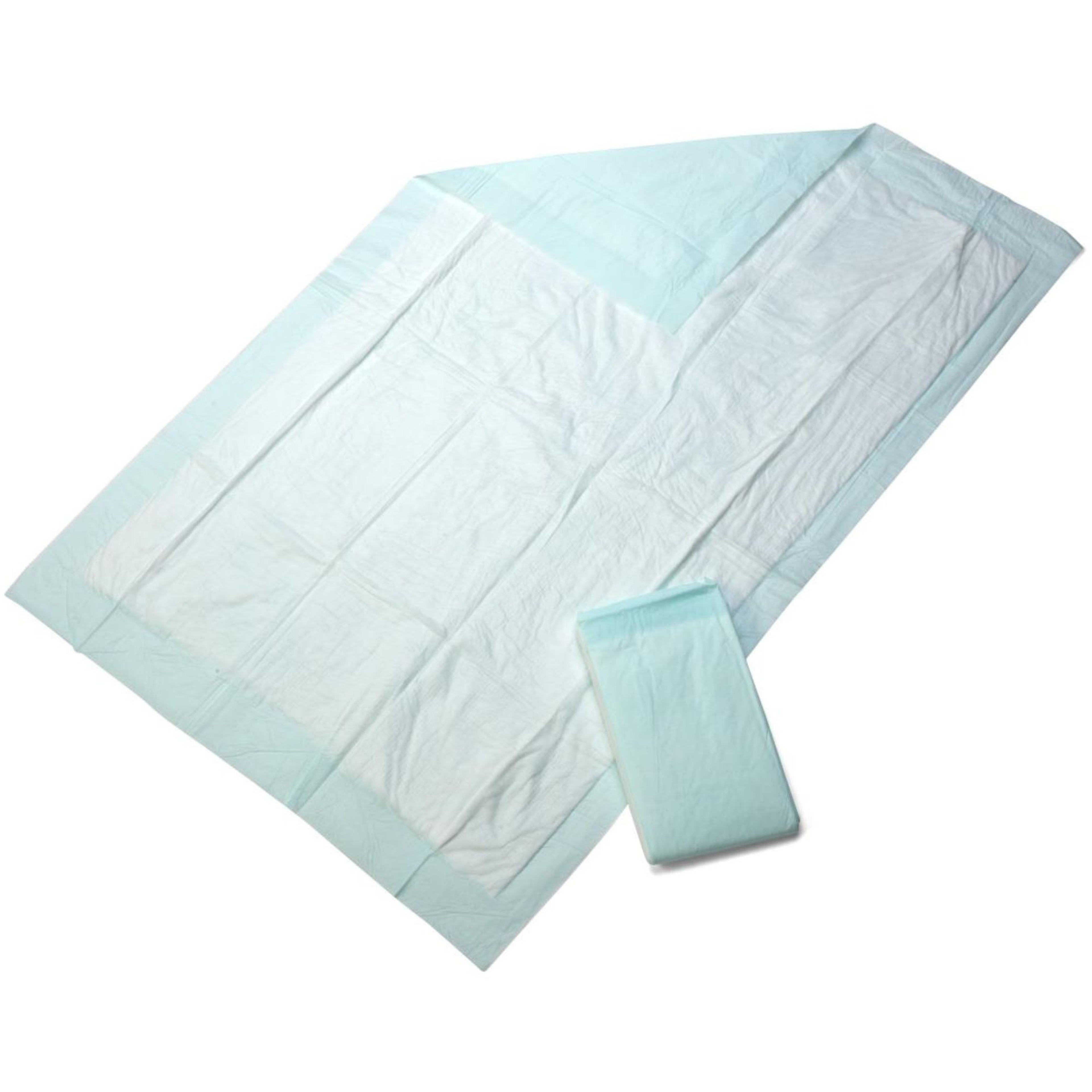 Medline Protection Plus Disposable Underpad, Light Absorbency