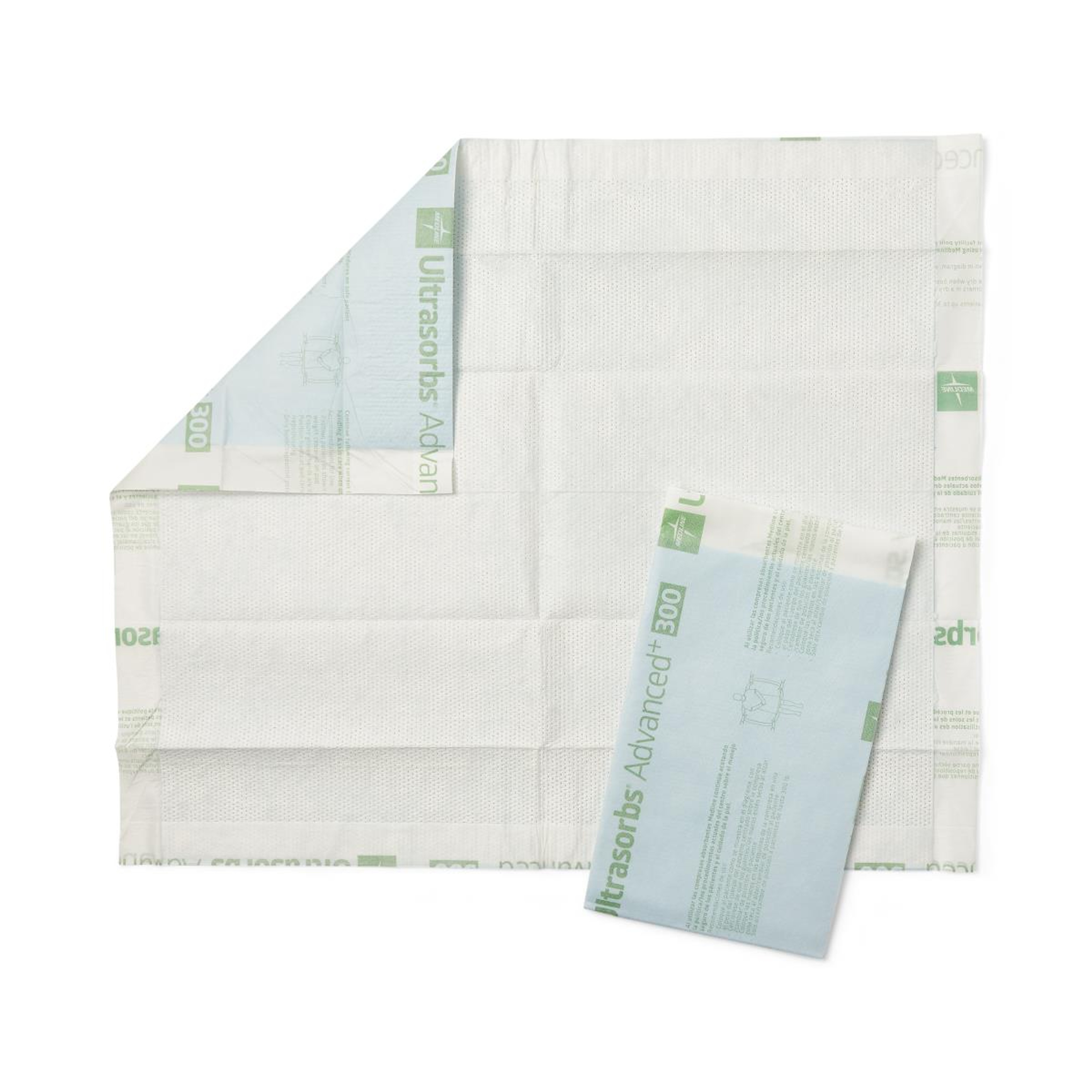 Medline Ultrasorbs Advanced+ Premium Absorbent Underpads, Ultra Absorbency