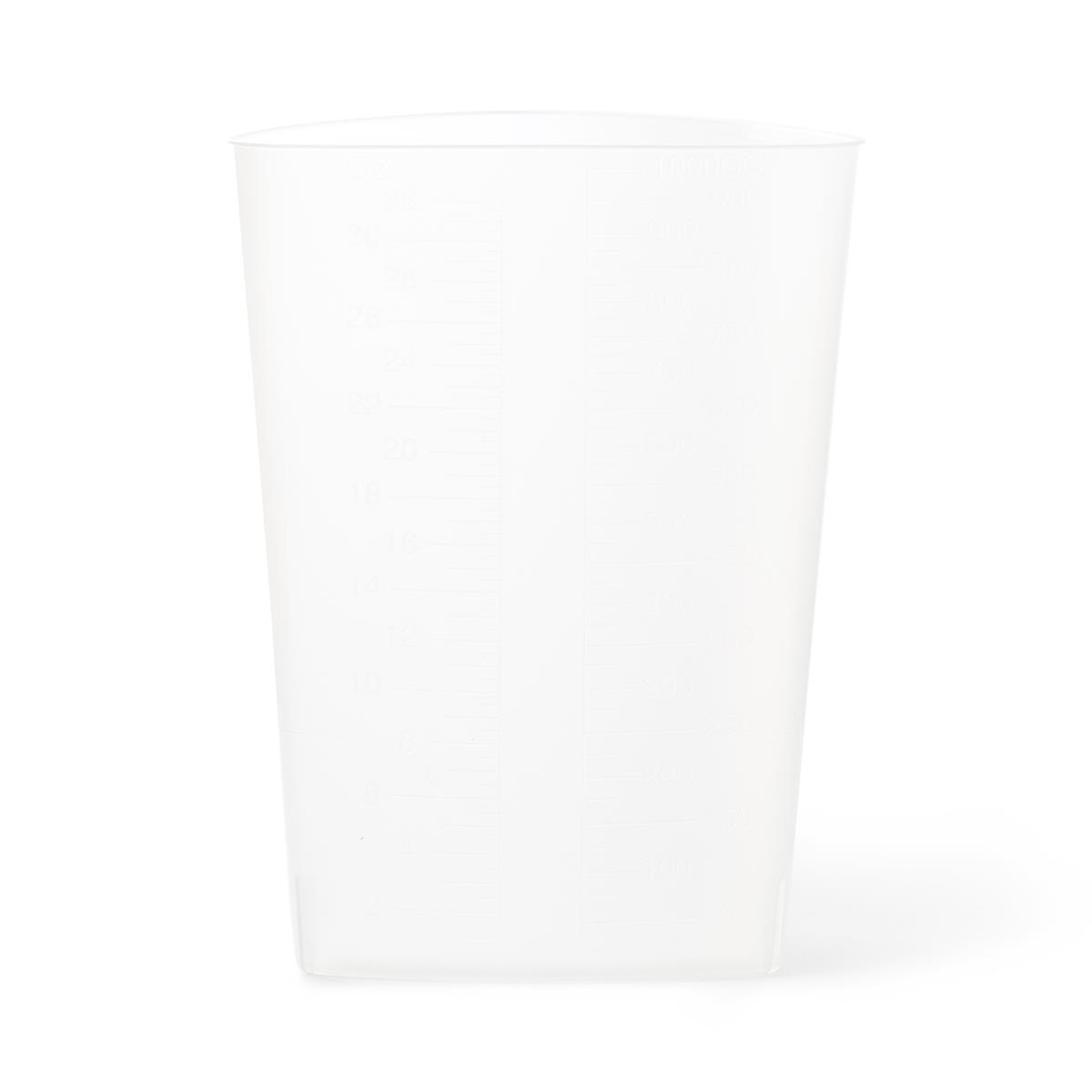 Medline Graduated Triangular Intake/Output Container