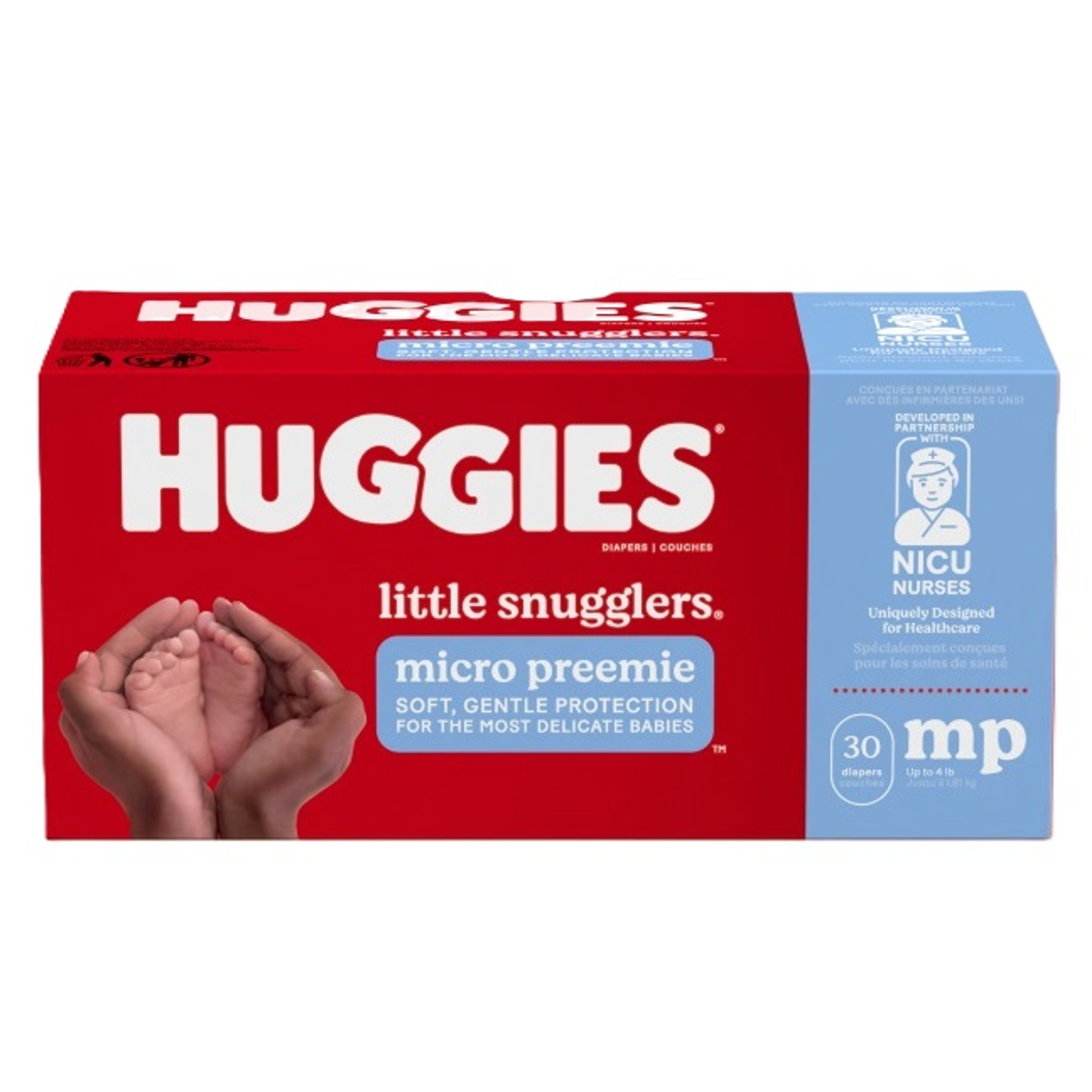 Huggies Little Snugglers Baby Diapers with Tabs, Moderate Absorbency
