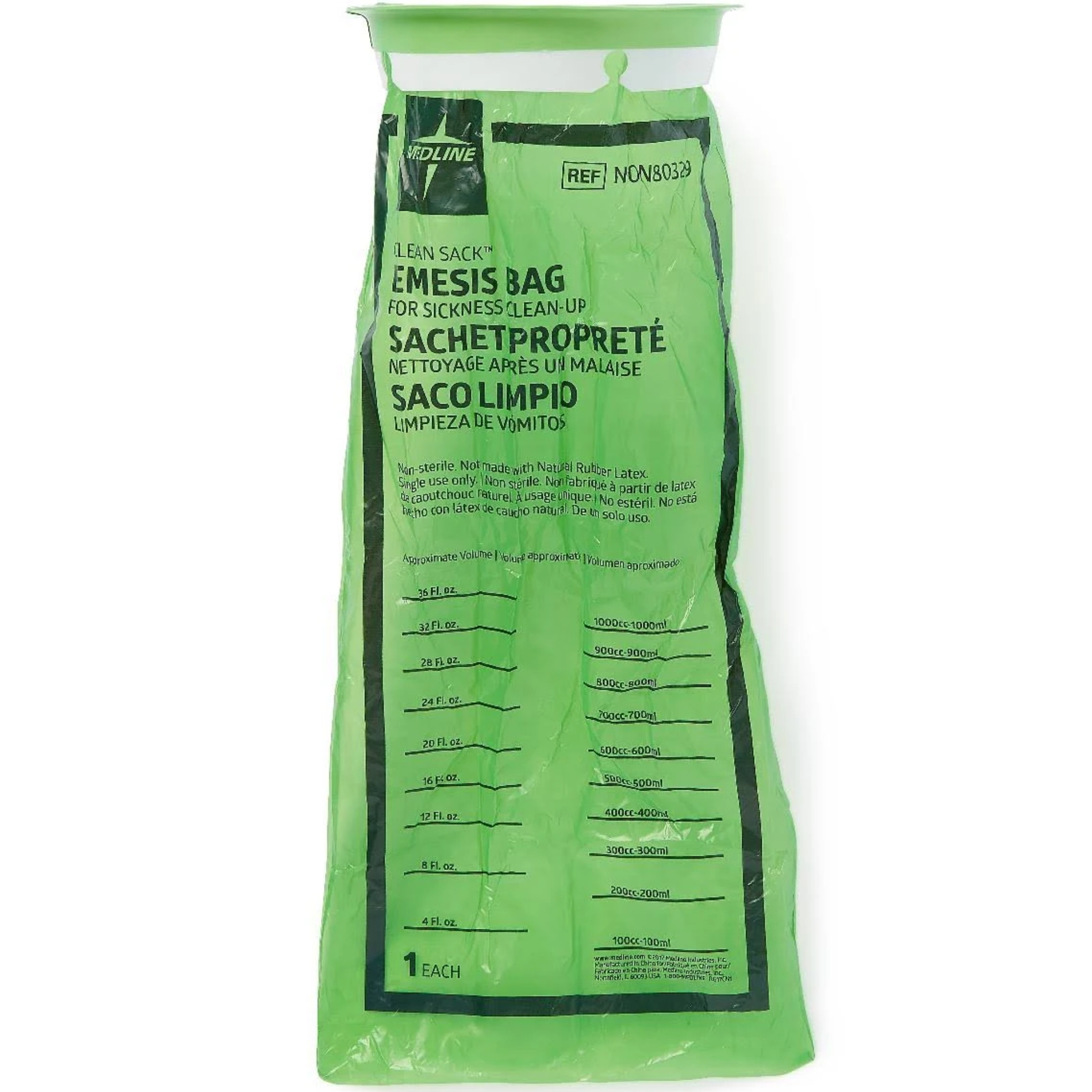 Medline Clean Sack Emesis Bag