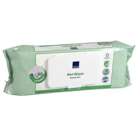 Abena Rinse-Free Personal Wipes, Unscented