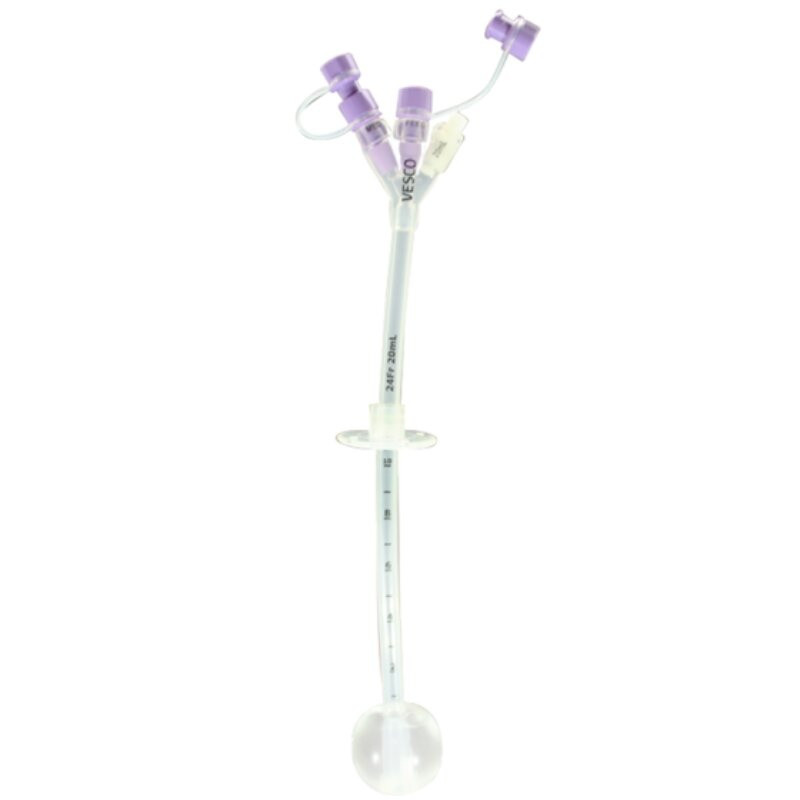 Vesco ENFit Gastrostomy Feeding Tube, 15 mL Balloon