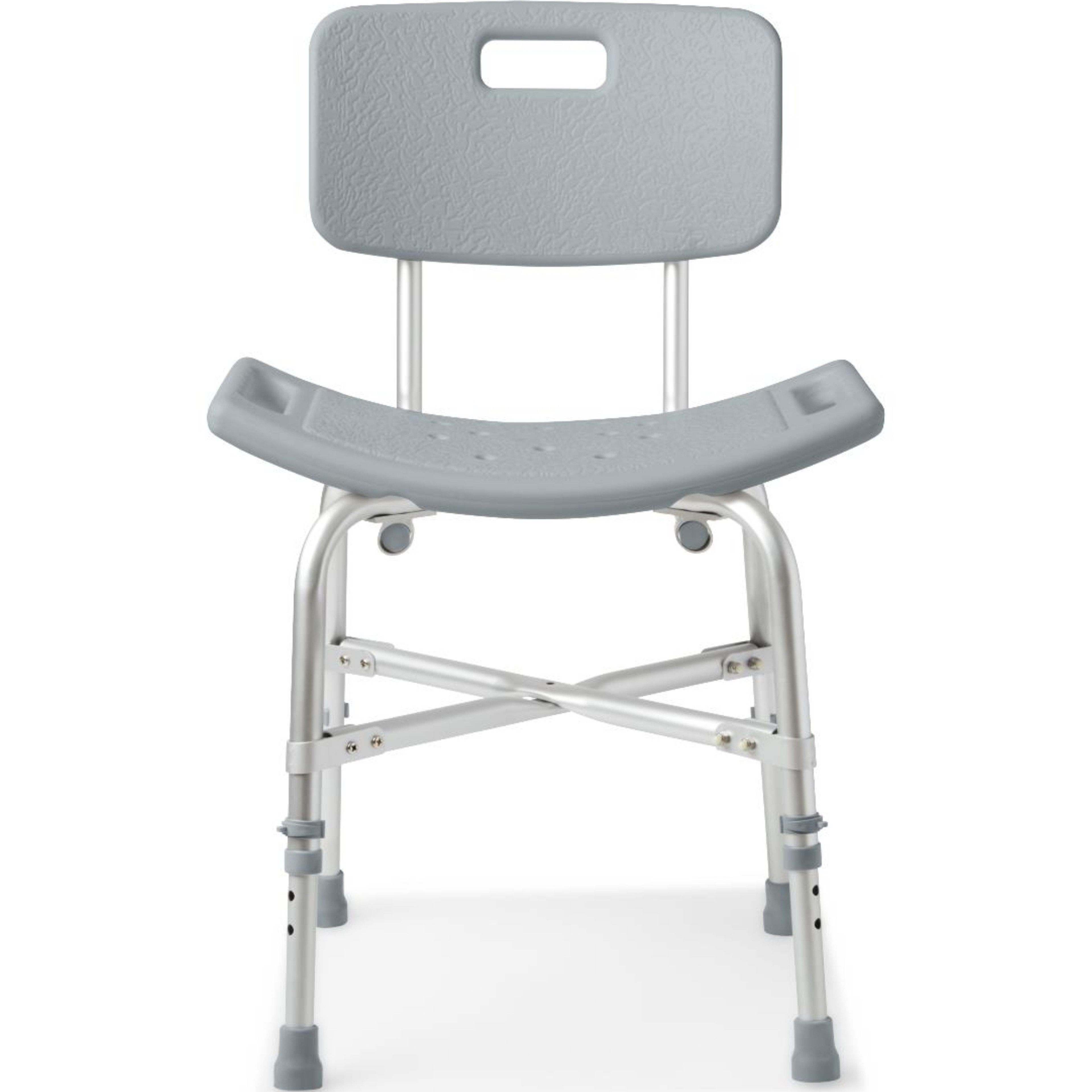 Medline Bariatric Shower Bench with Backrest, Reinforced Frame