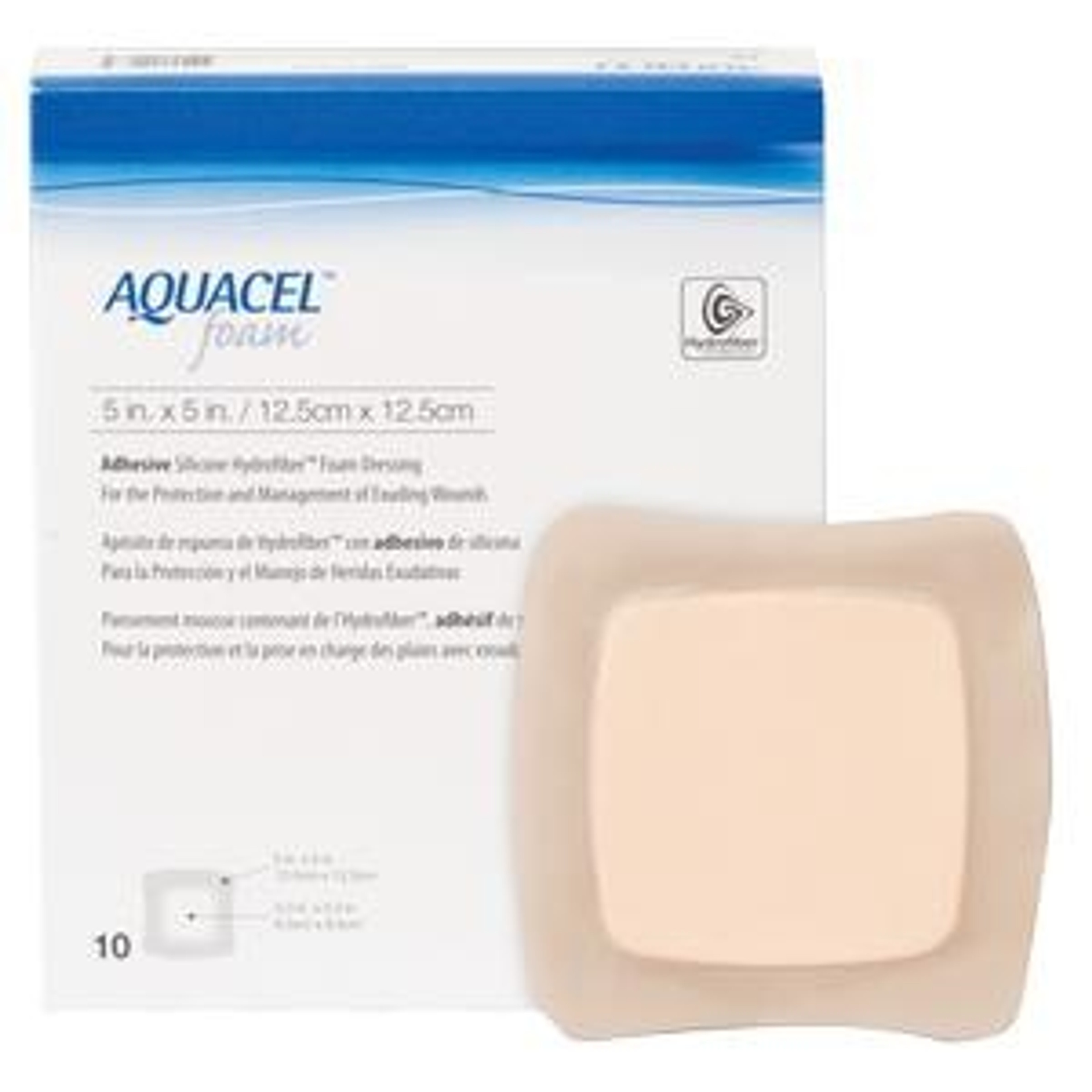 Aquacel Foam Gelling Adhesive Dressing