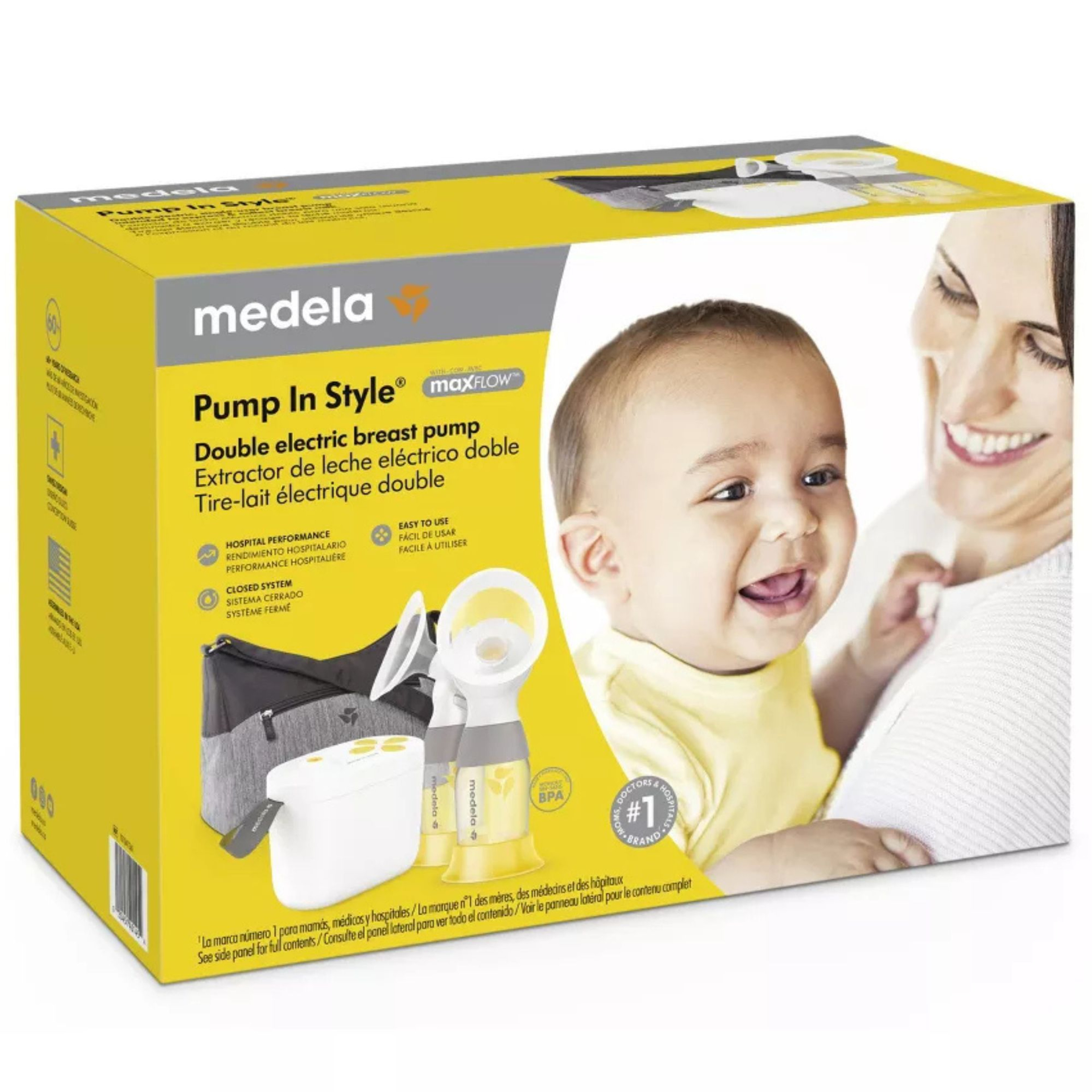 Medela Pump In Style Double Electric Breast Pump with Max Flow Technology
