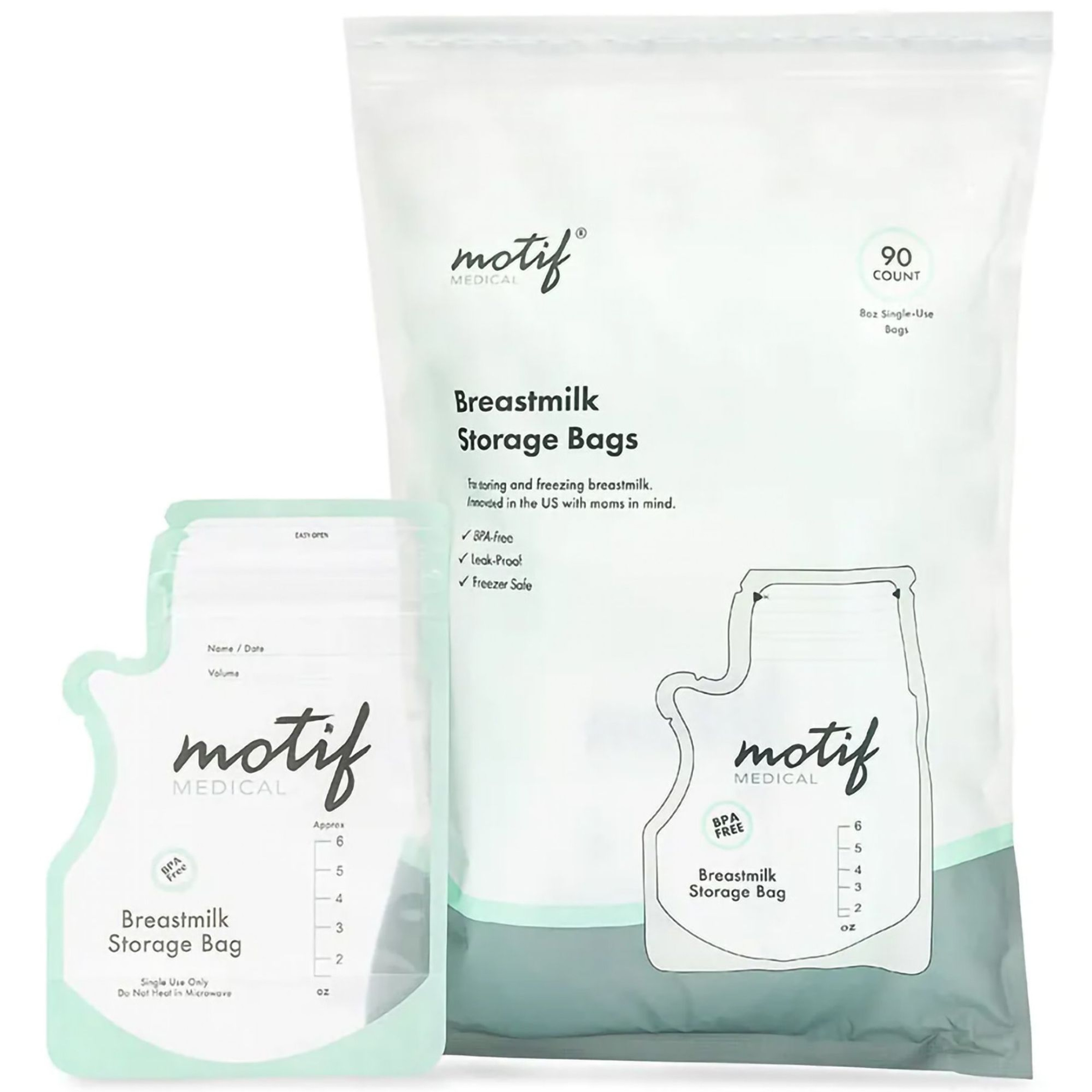 Motif Medical Breast Milk Storage Bags