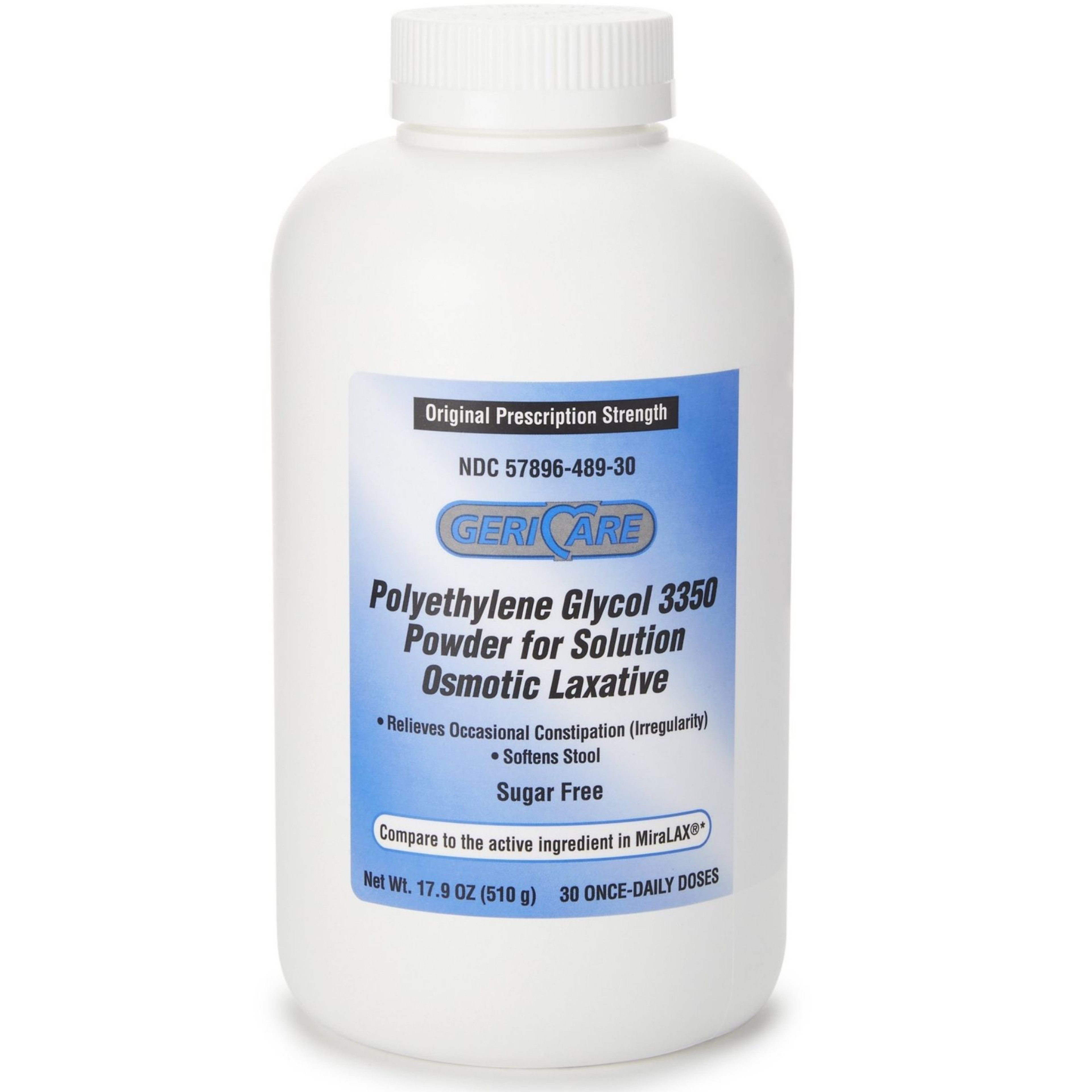 Geri-Care Polyethylene Glycol 3350 Powder for Solution Osmotic Laxative