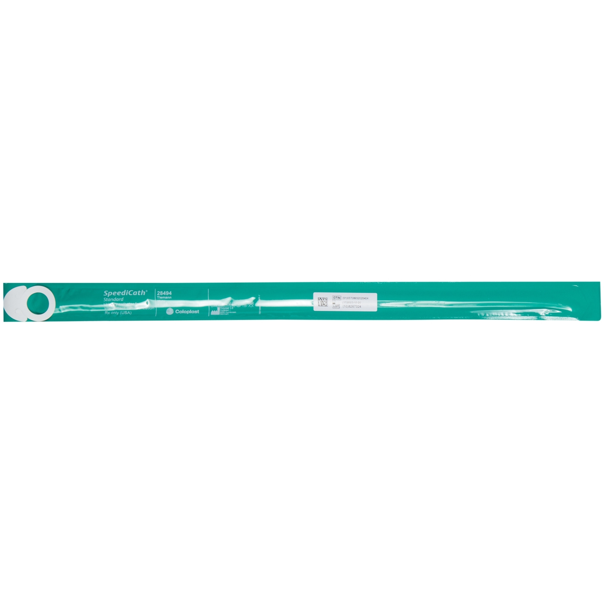 Coloplast SpeediCath Hydrophilic Coude Tip Intermittent Catheter 14'