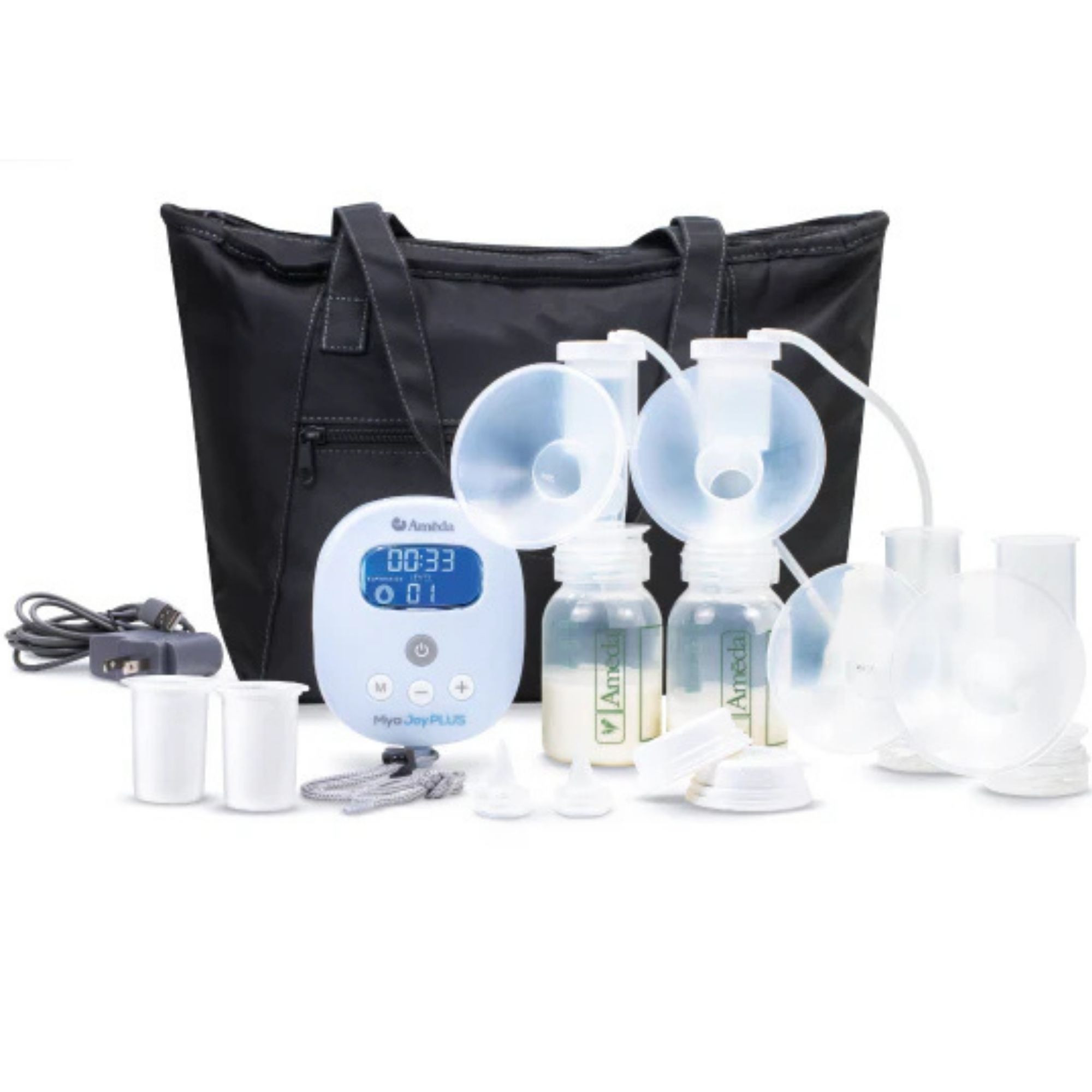 Ameda Mya Joy PLUS Portable Rechargeable Electric Double Breast Pump
