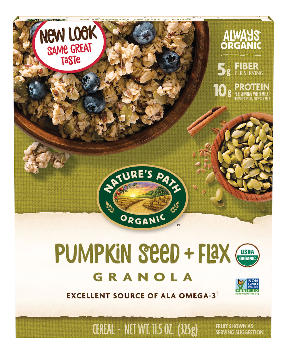 Nature's Path Flax and Pumpkin Seed Granola