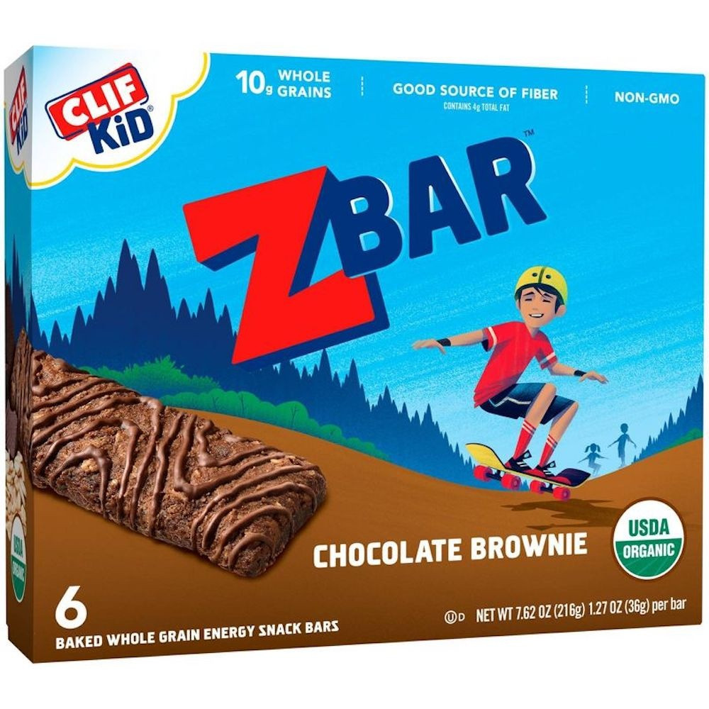Clif Kid Zbar Chocolate Brownie Snack Bars