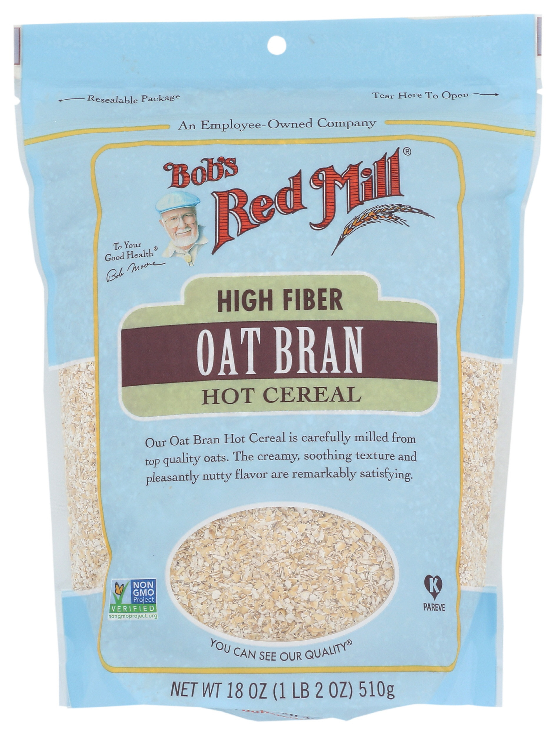Bob's Red Mill High Fiber Oat Bran Hot Cereal