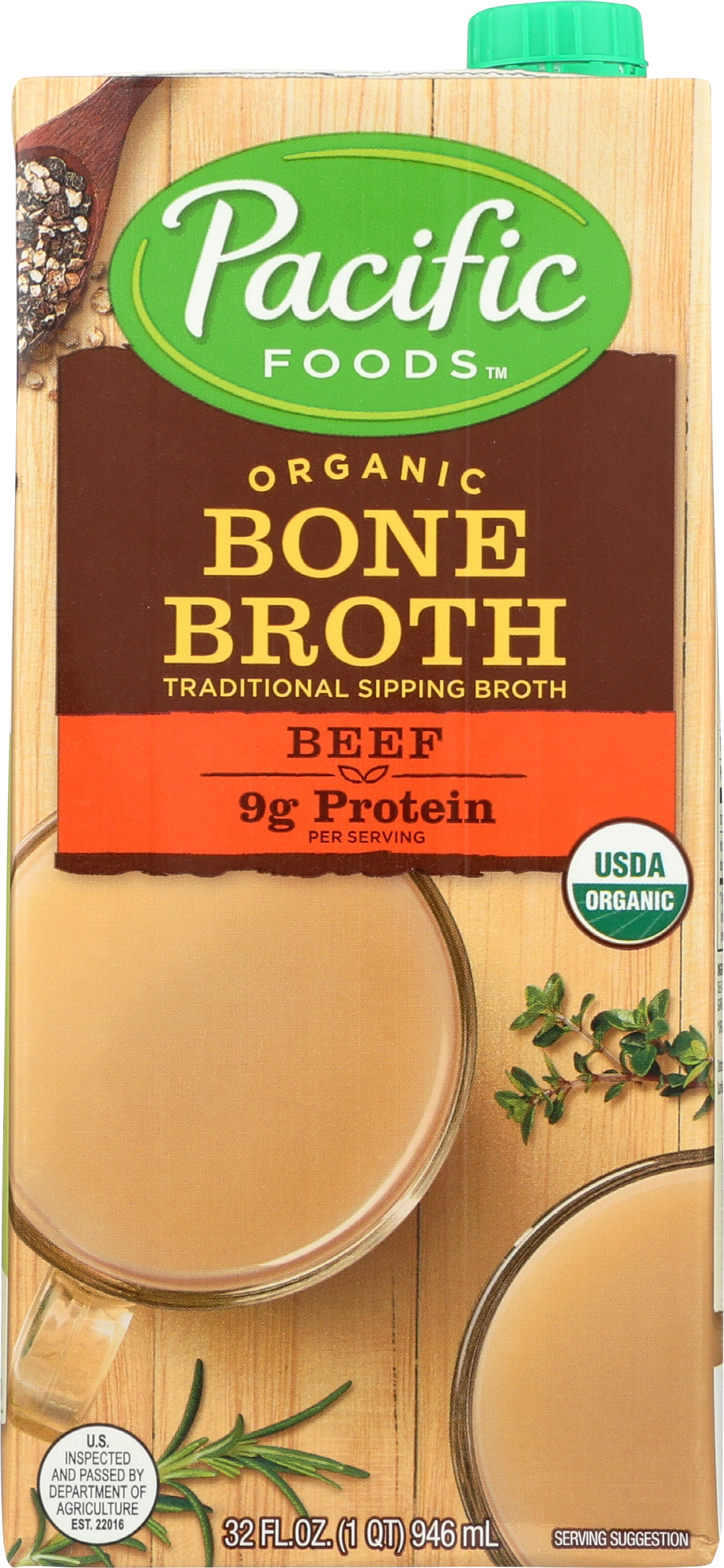 Pacific Foods Organic Beef Bone Broth