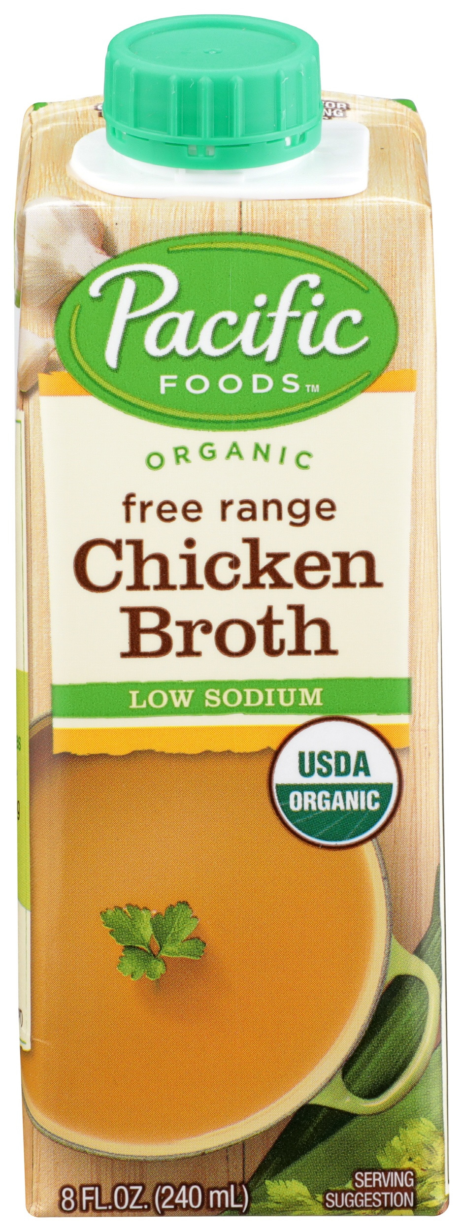 Pacific Foods Low Sodium Free Range Chicken Broth