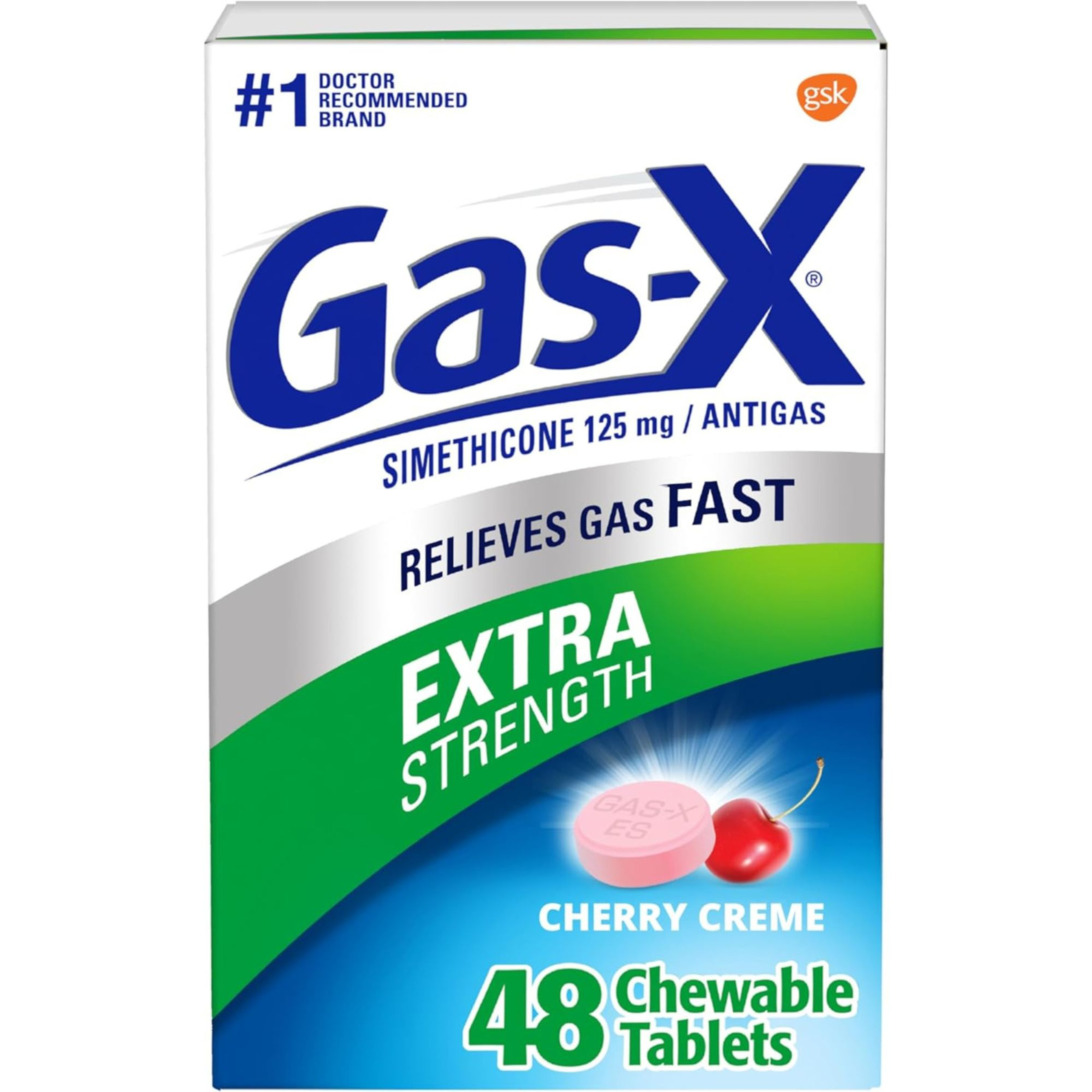 Gas-X Extra Strength Gas Relief Chewable Tablets