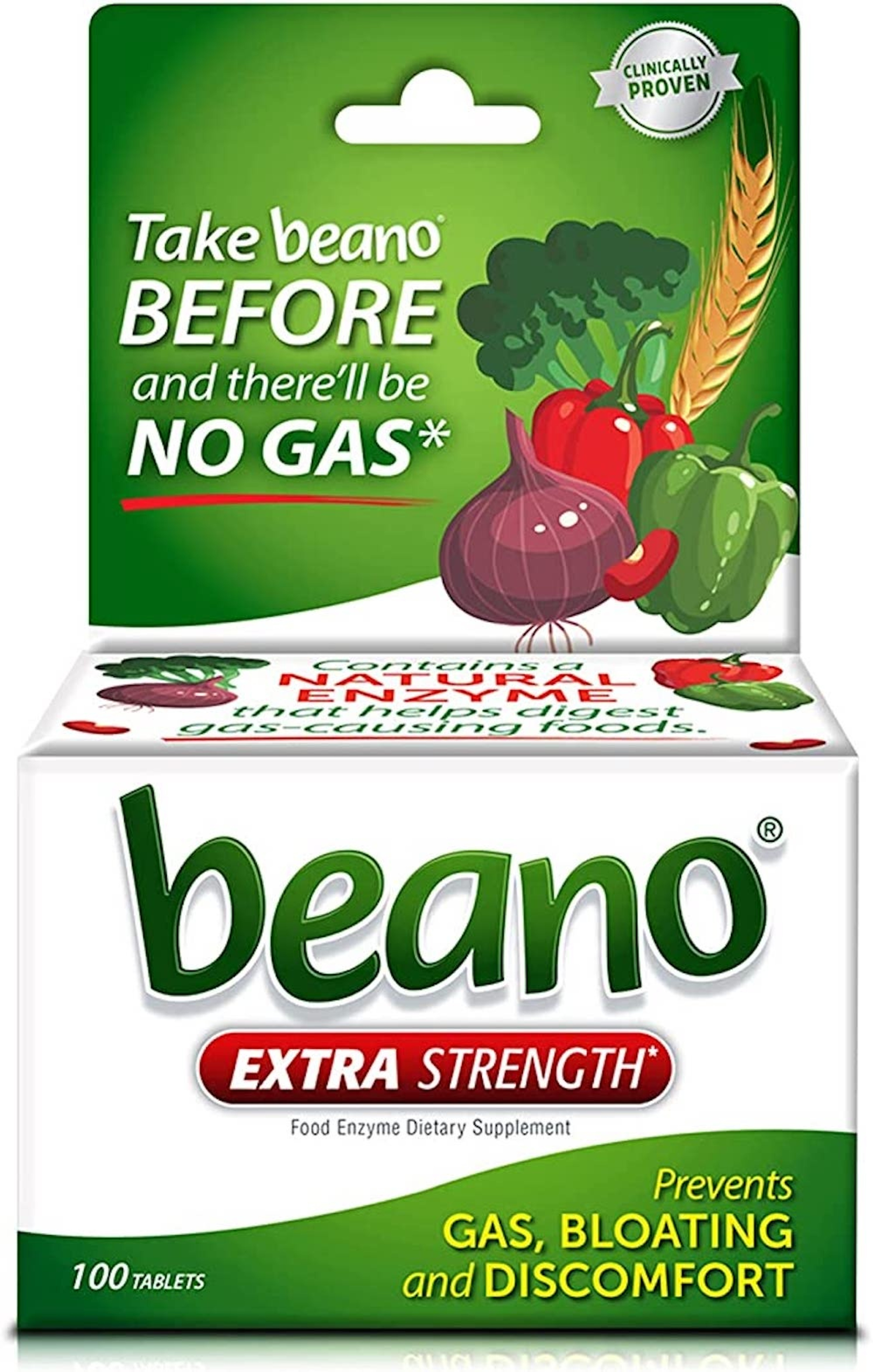 Beano Ultra 800, Gas Prevention and Digestive Enzyme Supplement