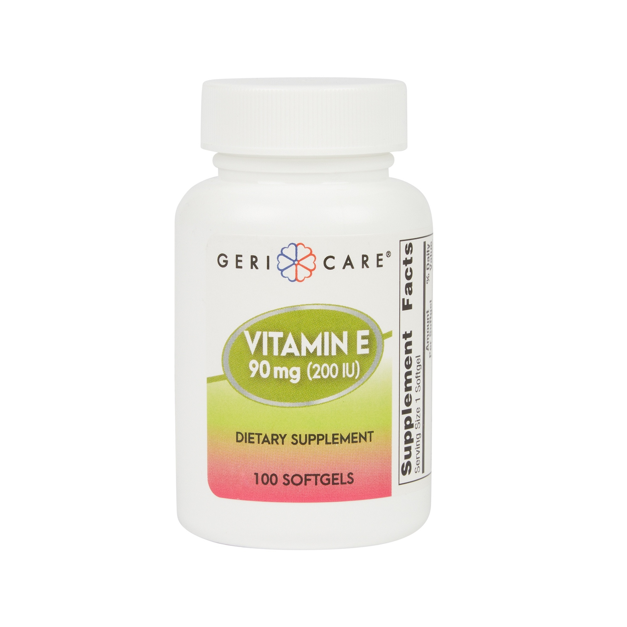 Geri-Care Vitamin E Supplement 90 mg