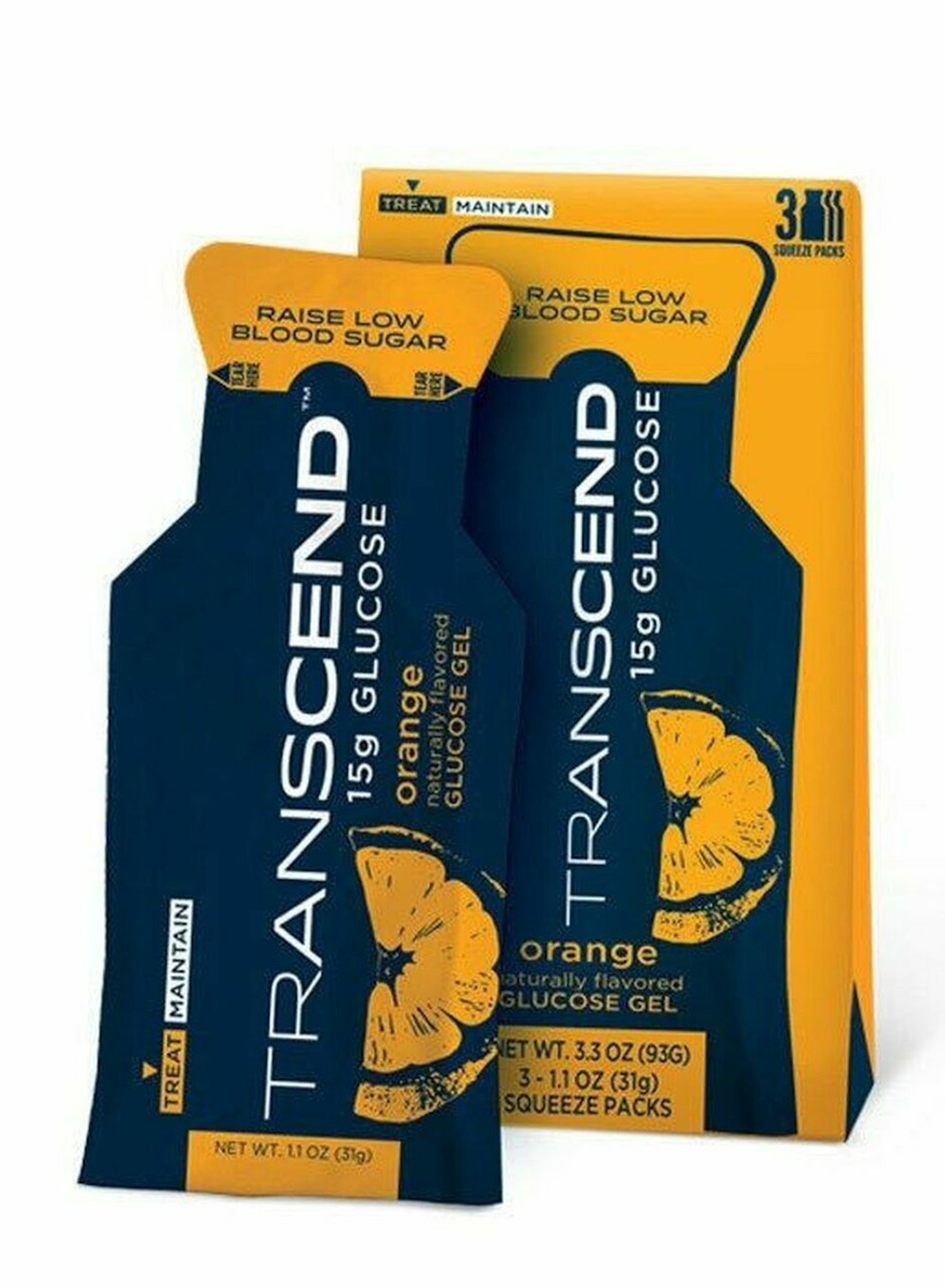 Transcend Glucose Gel Pack