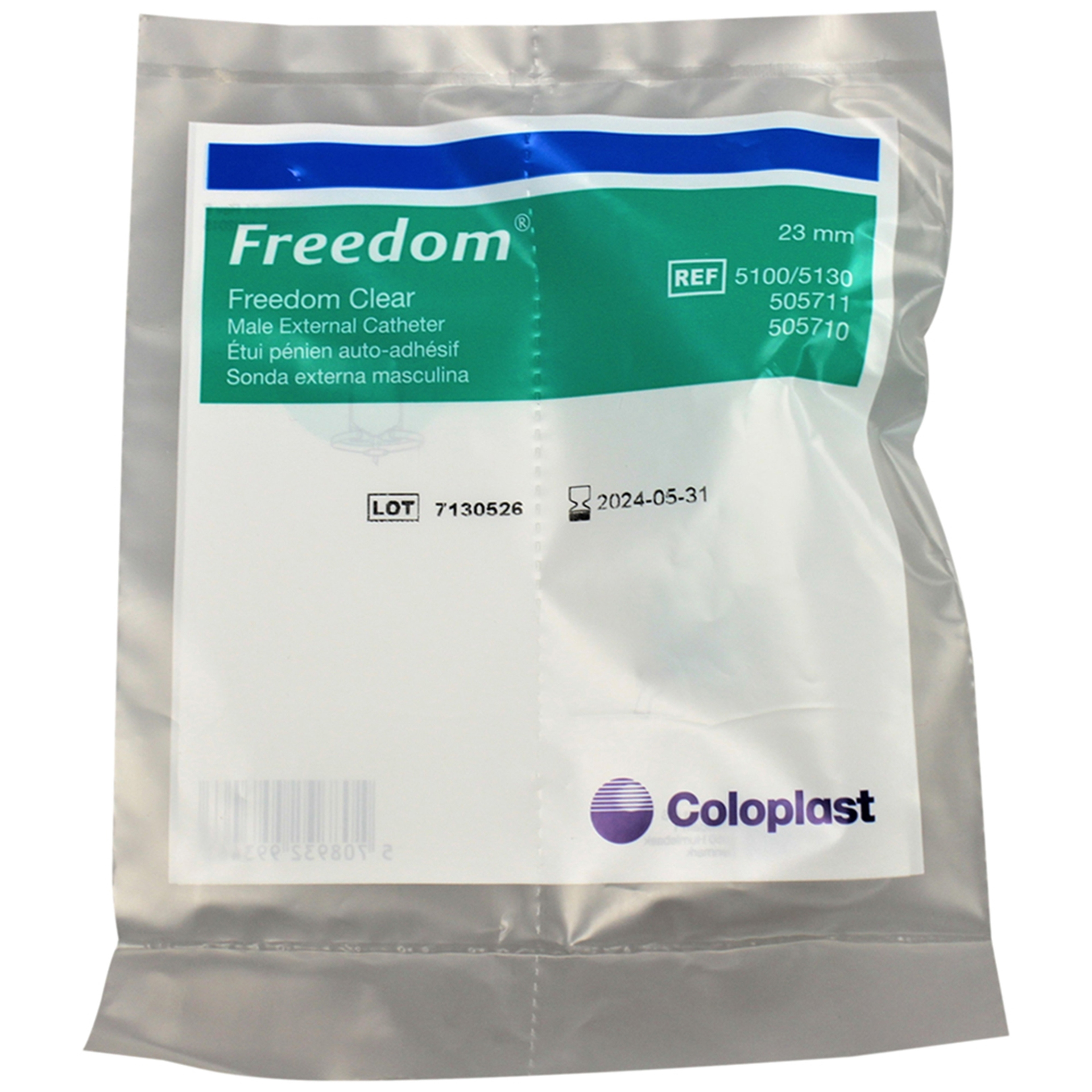 Coloplast Freedom Clear Male External Catheter
