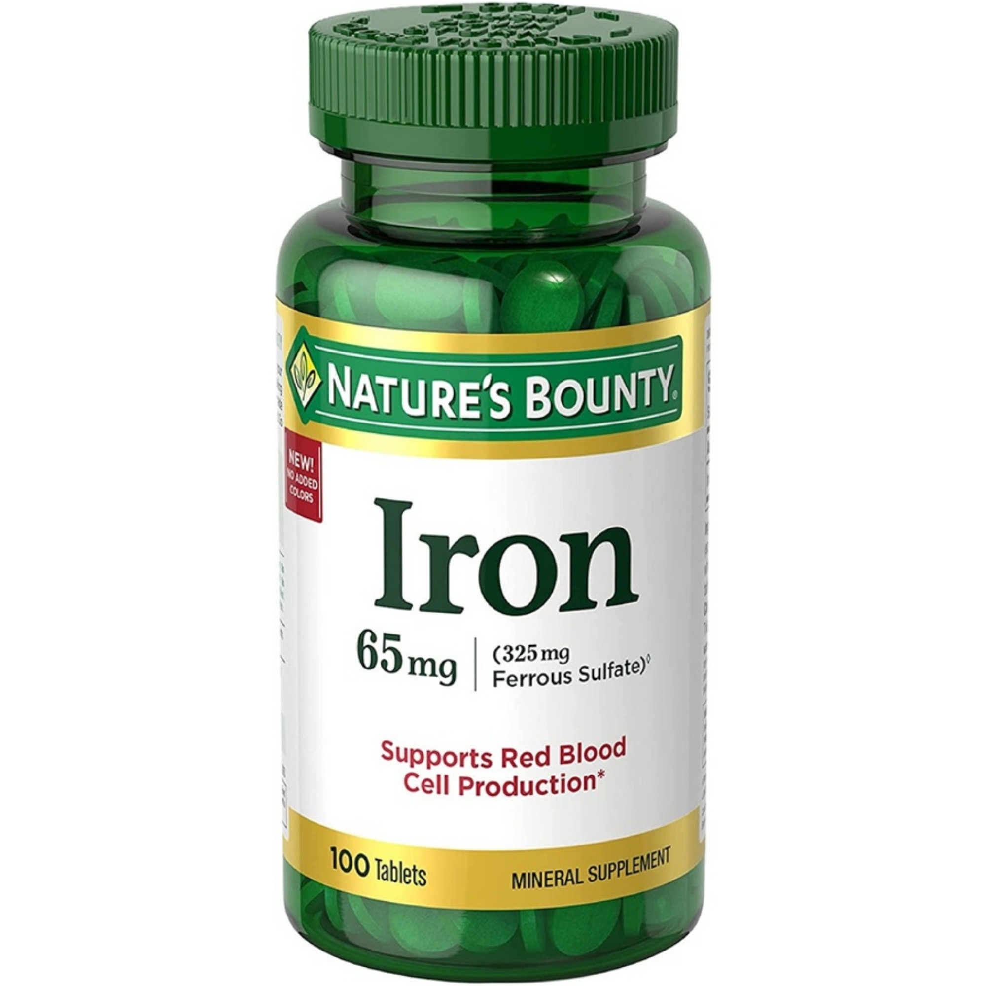Nature's Bounty Iron Supplement, 65mg