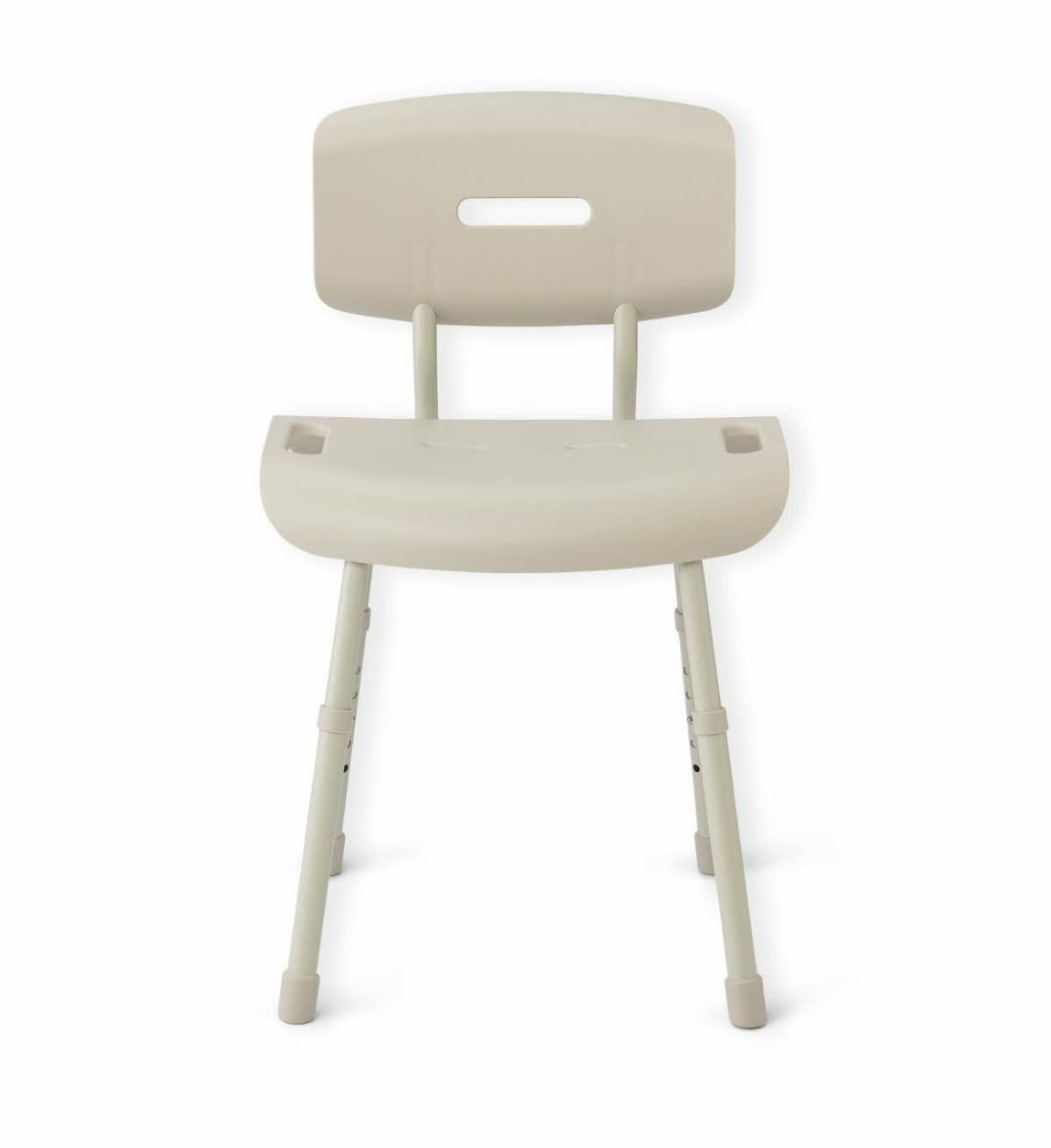 Medline Martha Stewart Euro-Style Shower Chair with Back and Microban