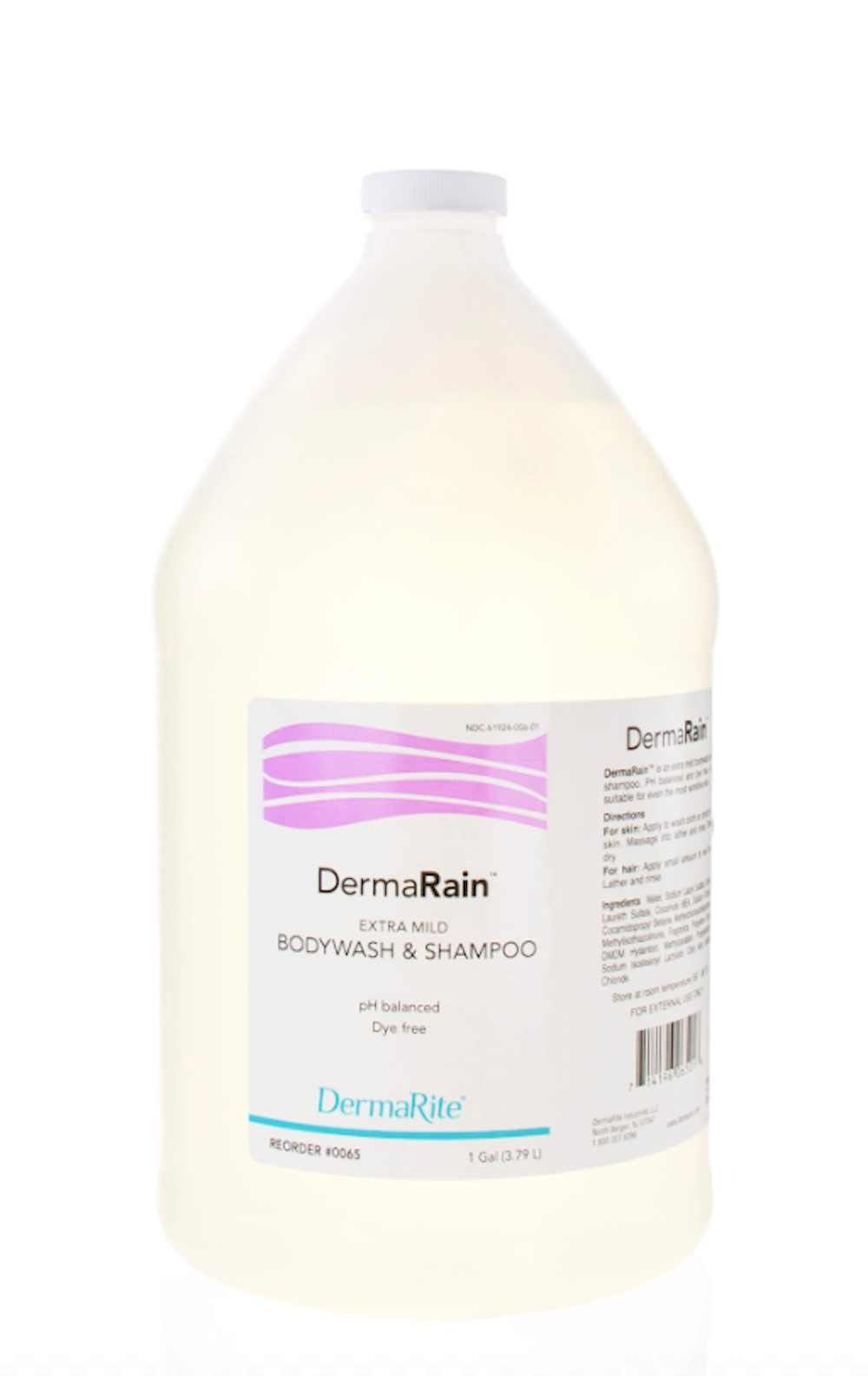DermaRain Extra Mild Body Wash & Shampoo